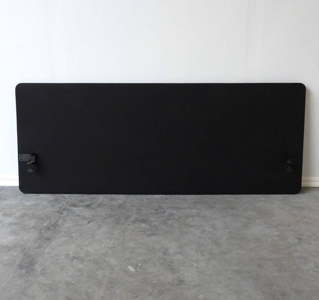 Bordsskärmvägg Lintex Front 180Cm Svart