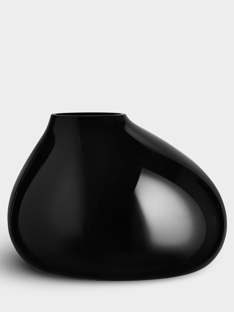 Vas Ebon Orrefors Svart 24Cm