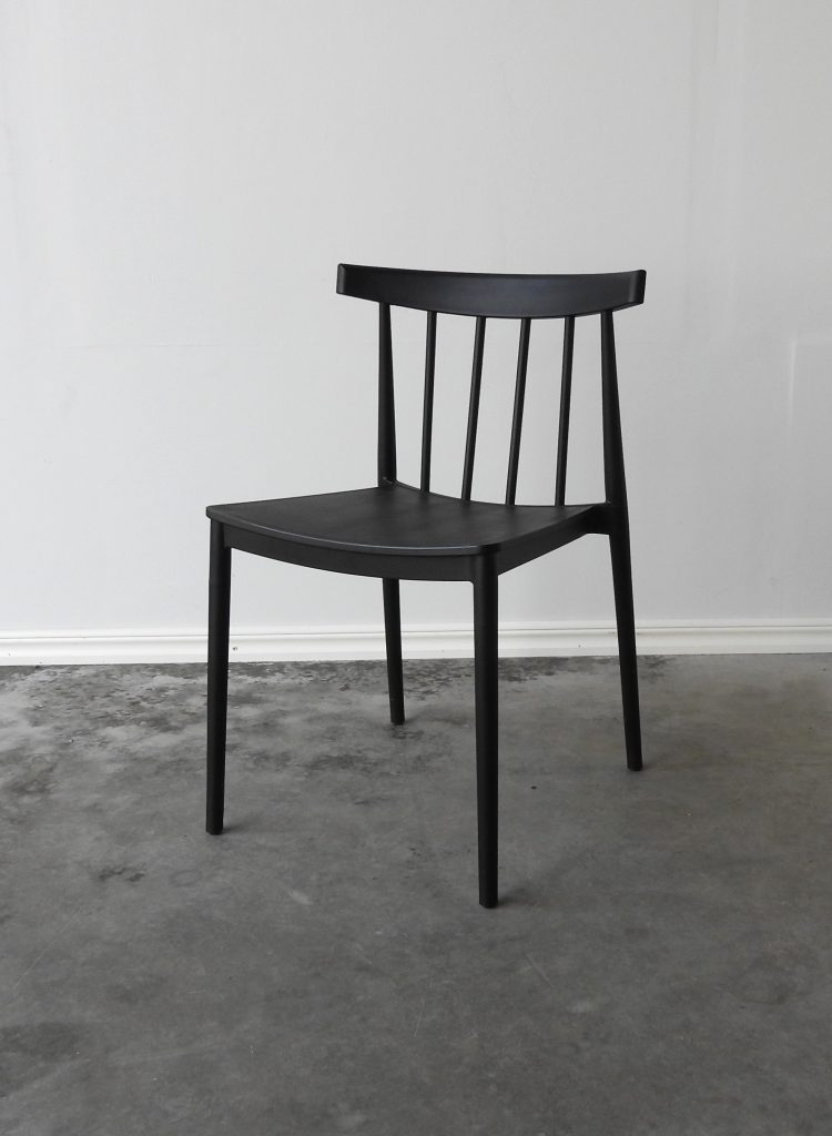 Stol Ute/Inne Svart Plast ELJ