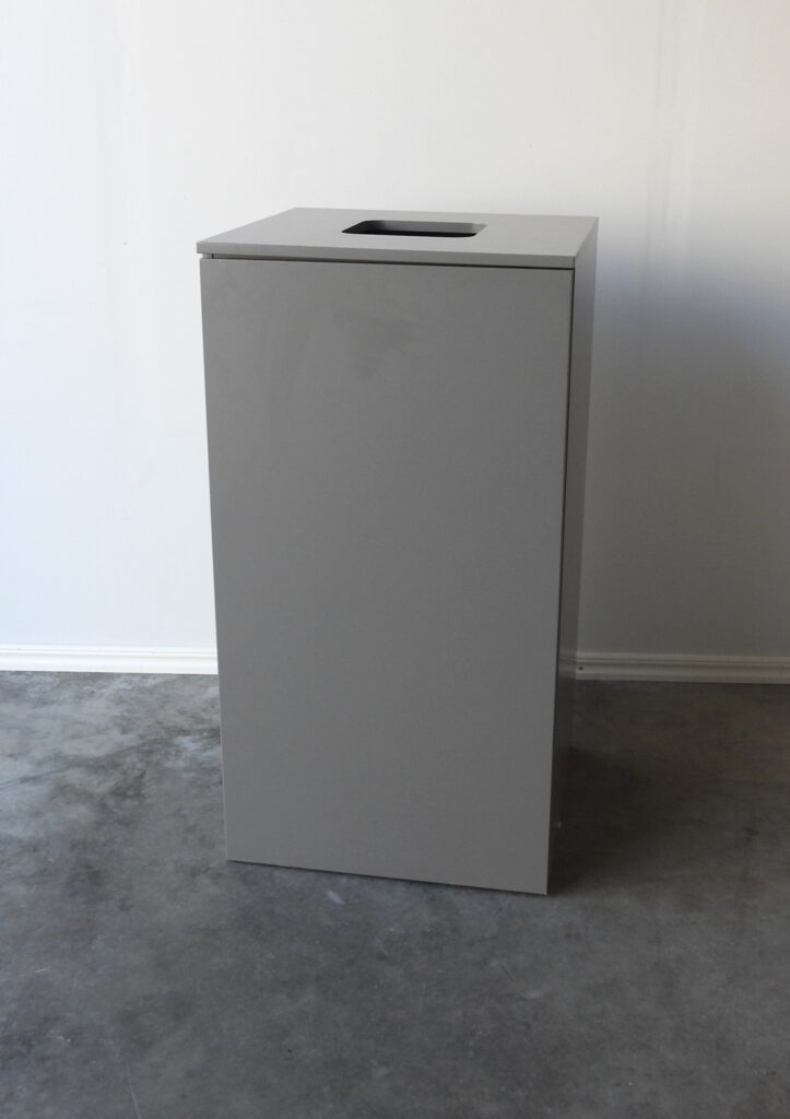 Miljöstation/Papperskorg Trece Grå 61,5x116Cm