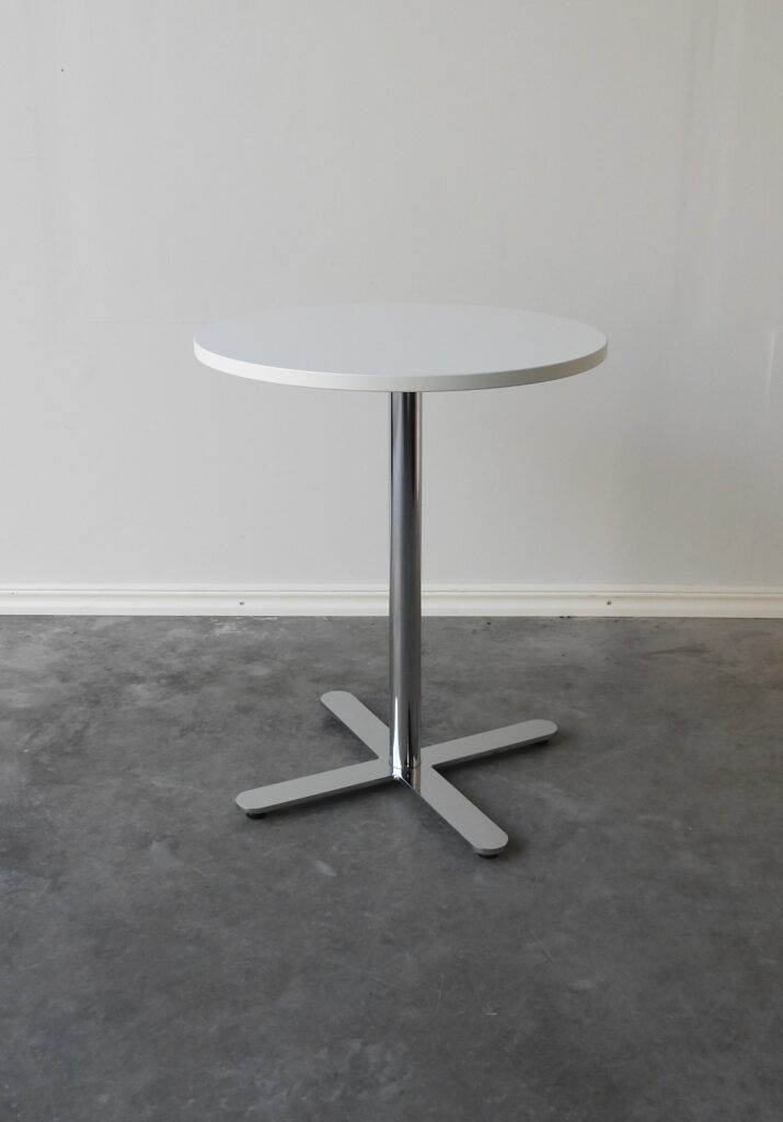 Runt Bord 60 Cm Vitt Inoff Stand By