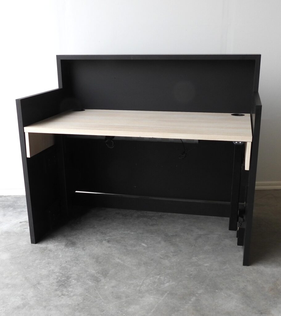 Reception Höj- O Sänkbar Svart 134Cm