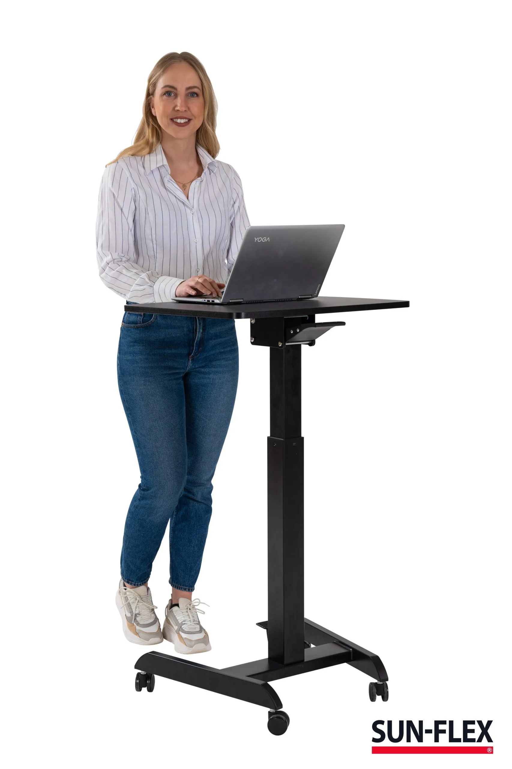SUN-FLEX®EASYDESK PRO, Svart / Vit