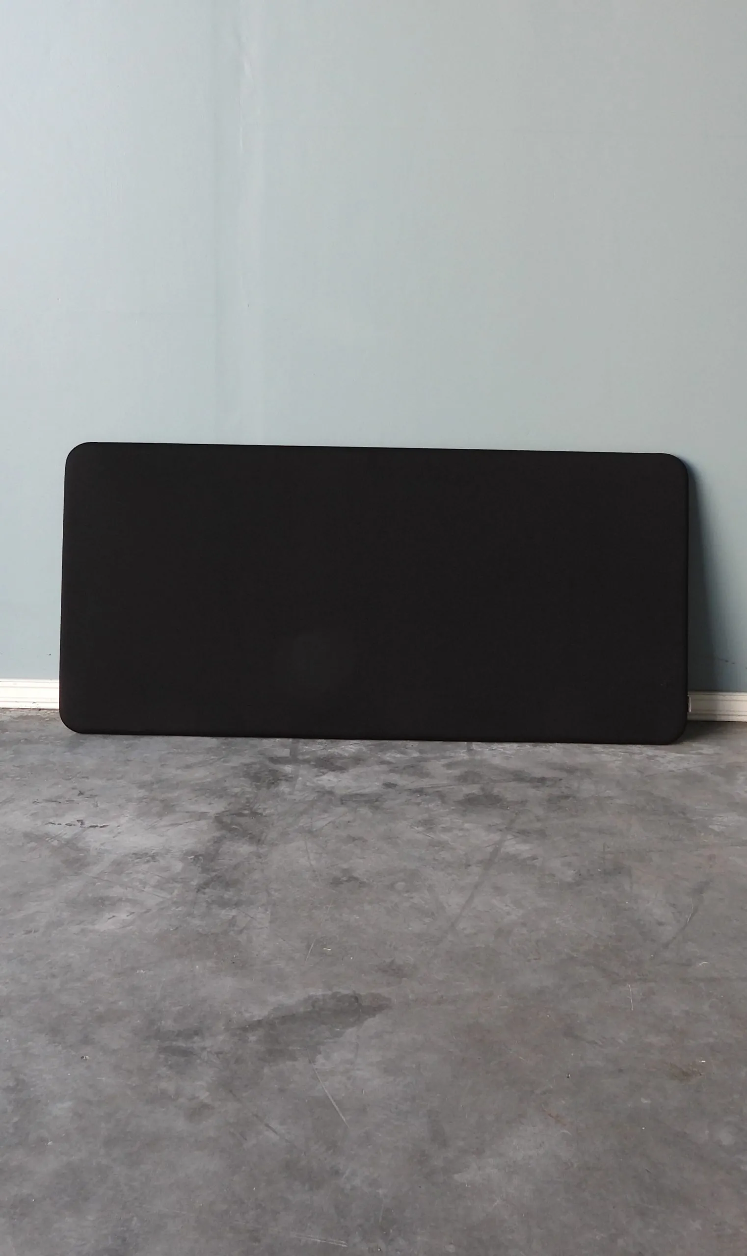 Bordsskärmvägg Abstracta 140 cm Svart