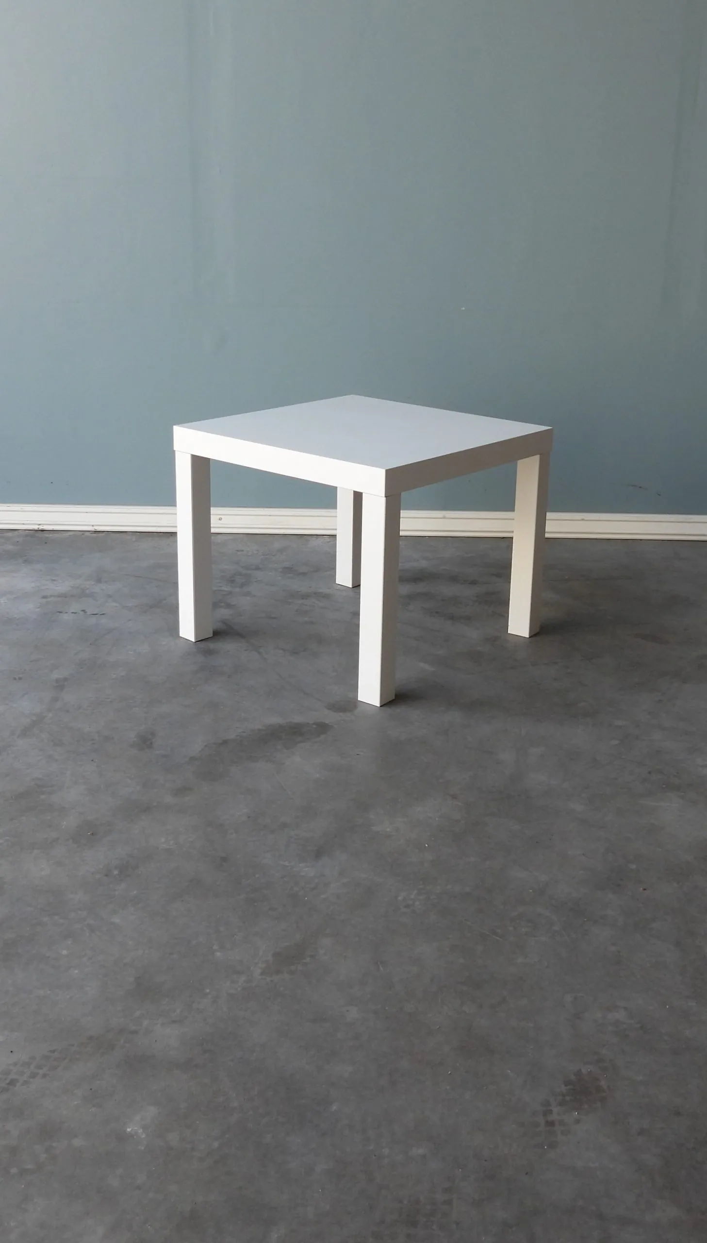 Soffbord Ikea Vitt 55x55Cm