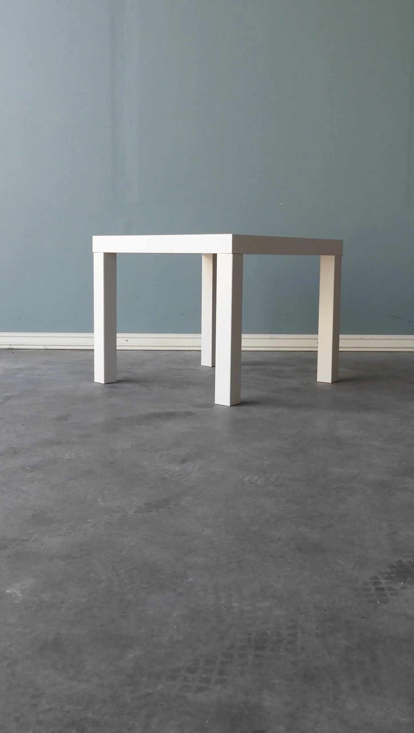Soffbord Ikea Vitt 55x55Cm