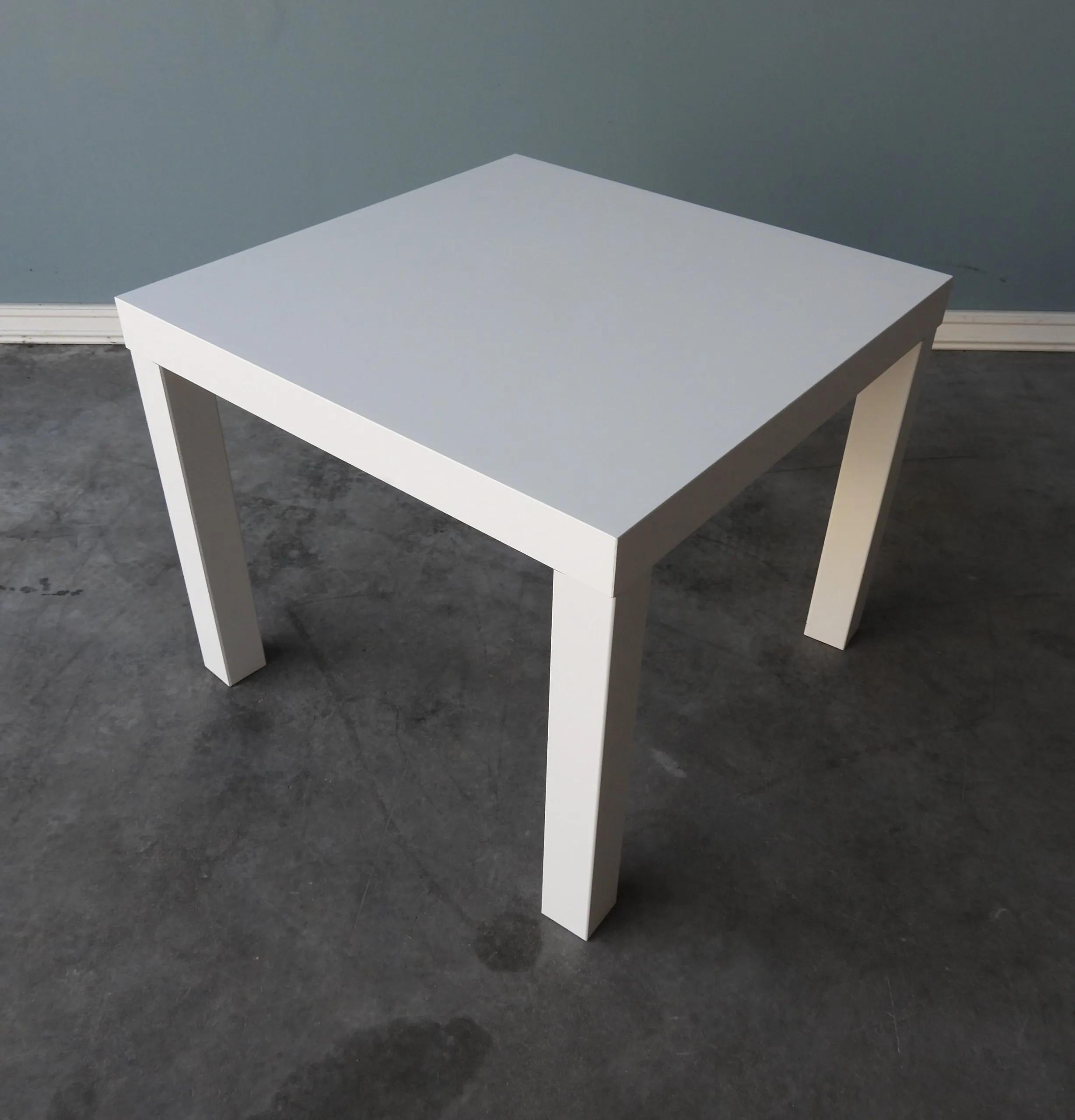 Soffbord Ikea Vitt 55x55Cm
