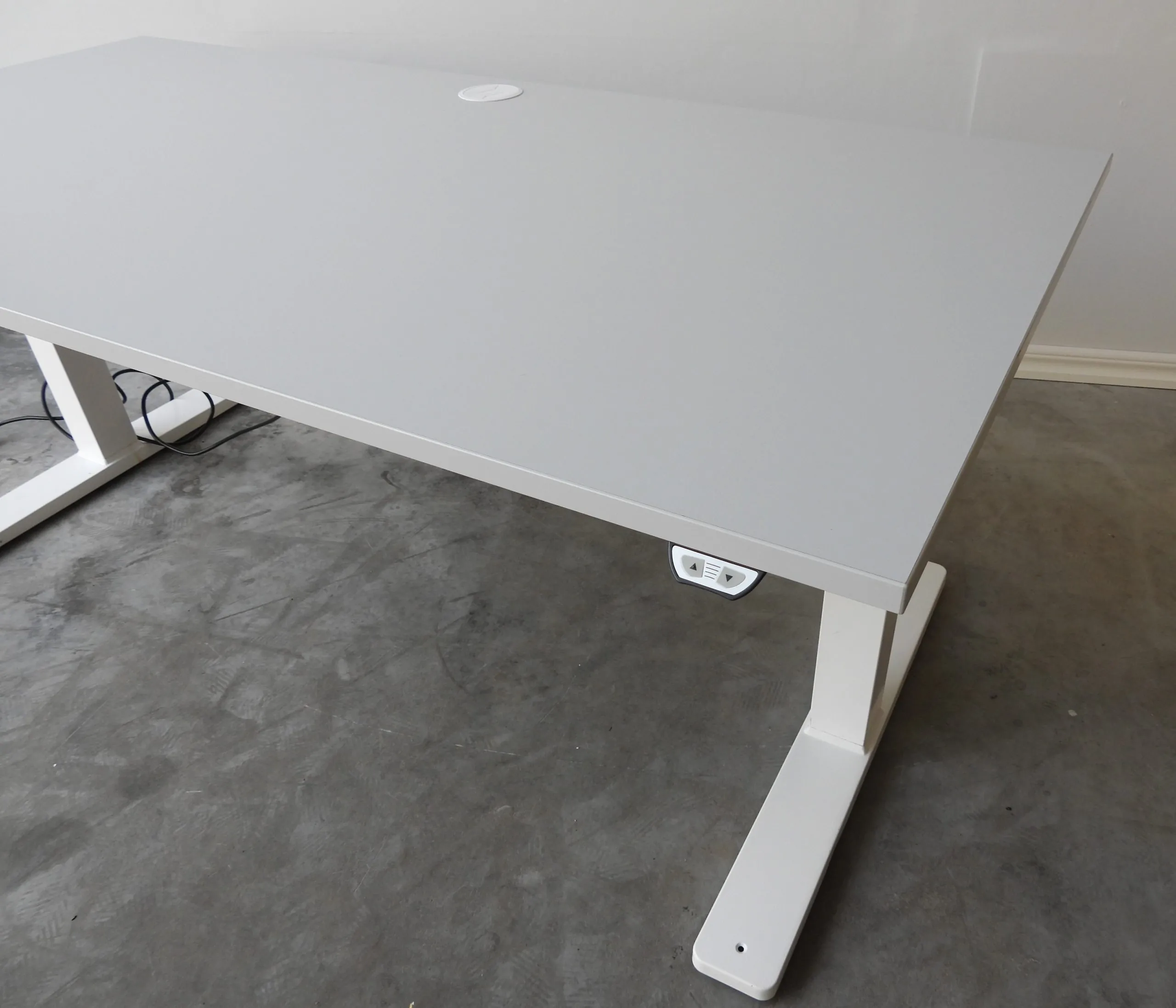 Höj- O Sänk Kinnarps Serie-P 160x80 Grått/Vitt