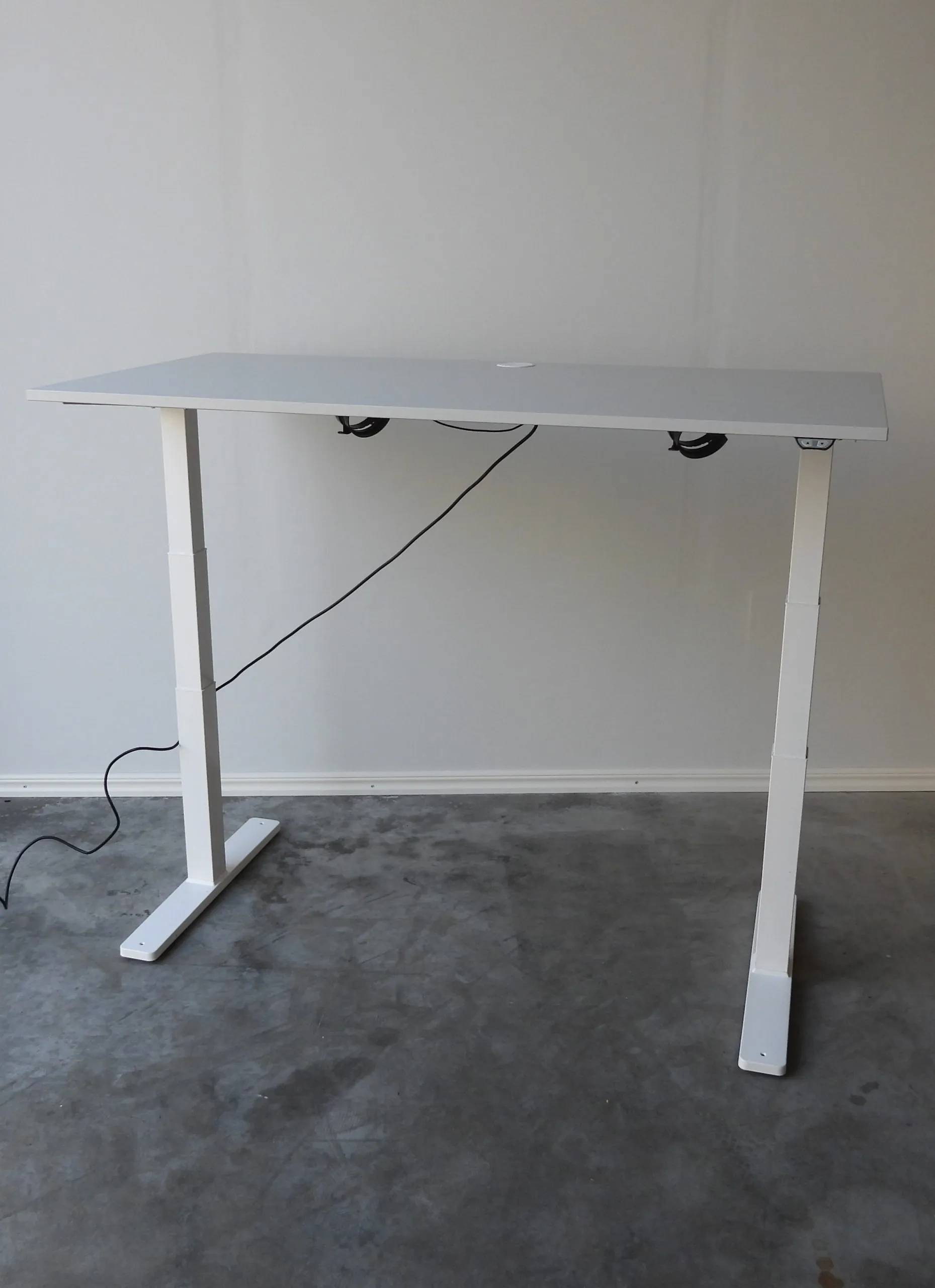 Höj- O Sänk Kinnarps Serie-P 160x80 Grått/Vitt