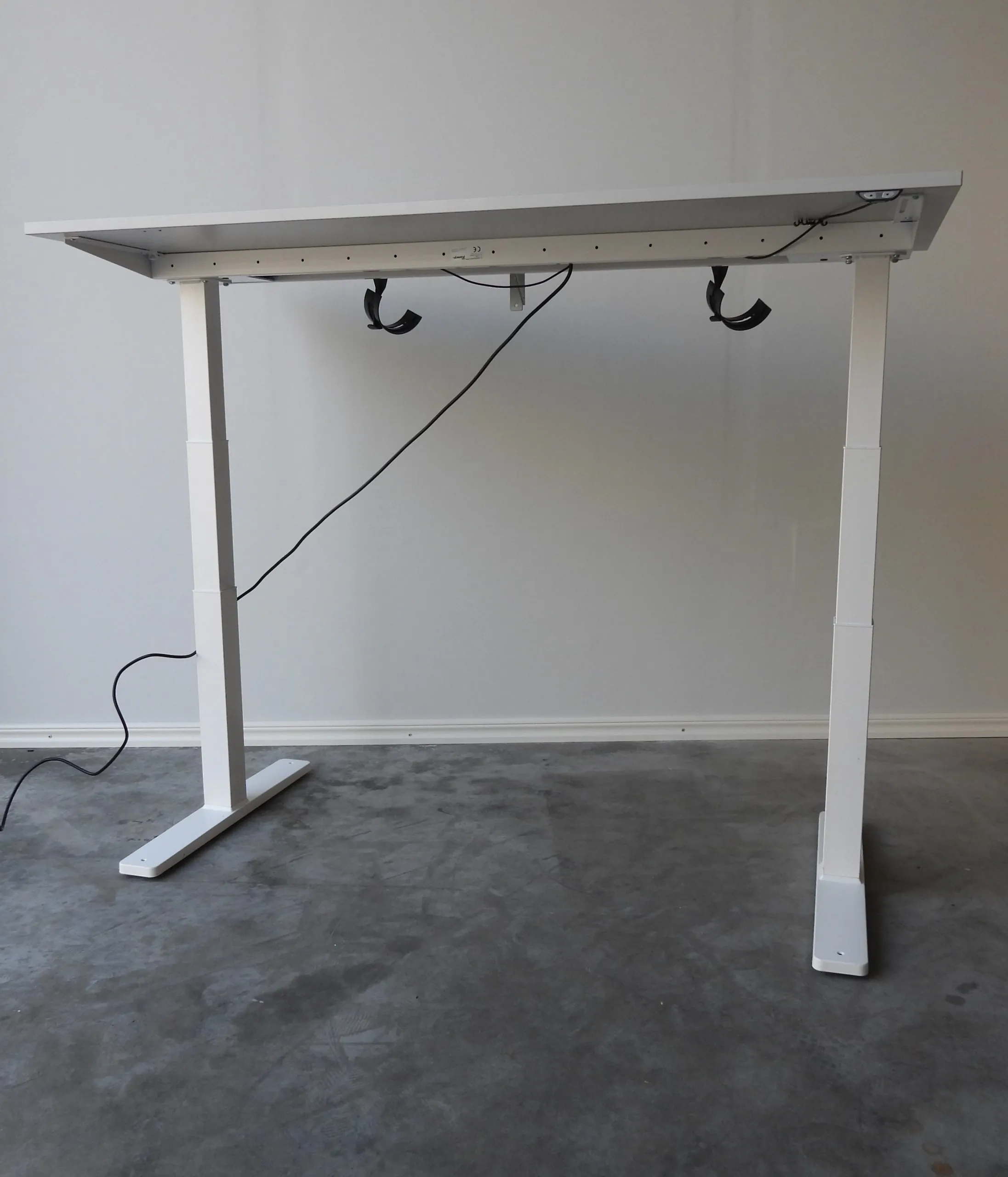 Höj- O Sänk Kinnarps Serie-P 160x80 Grått/Vitt