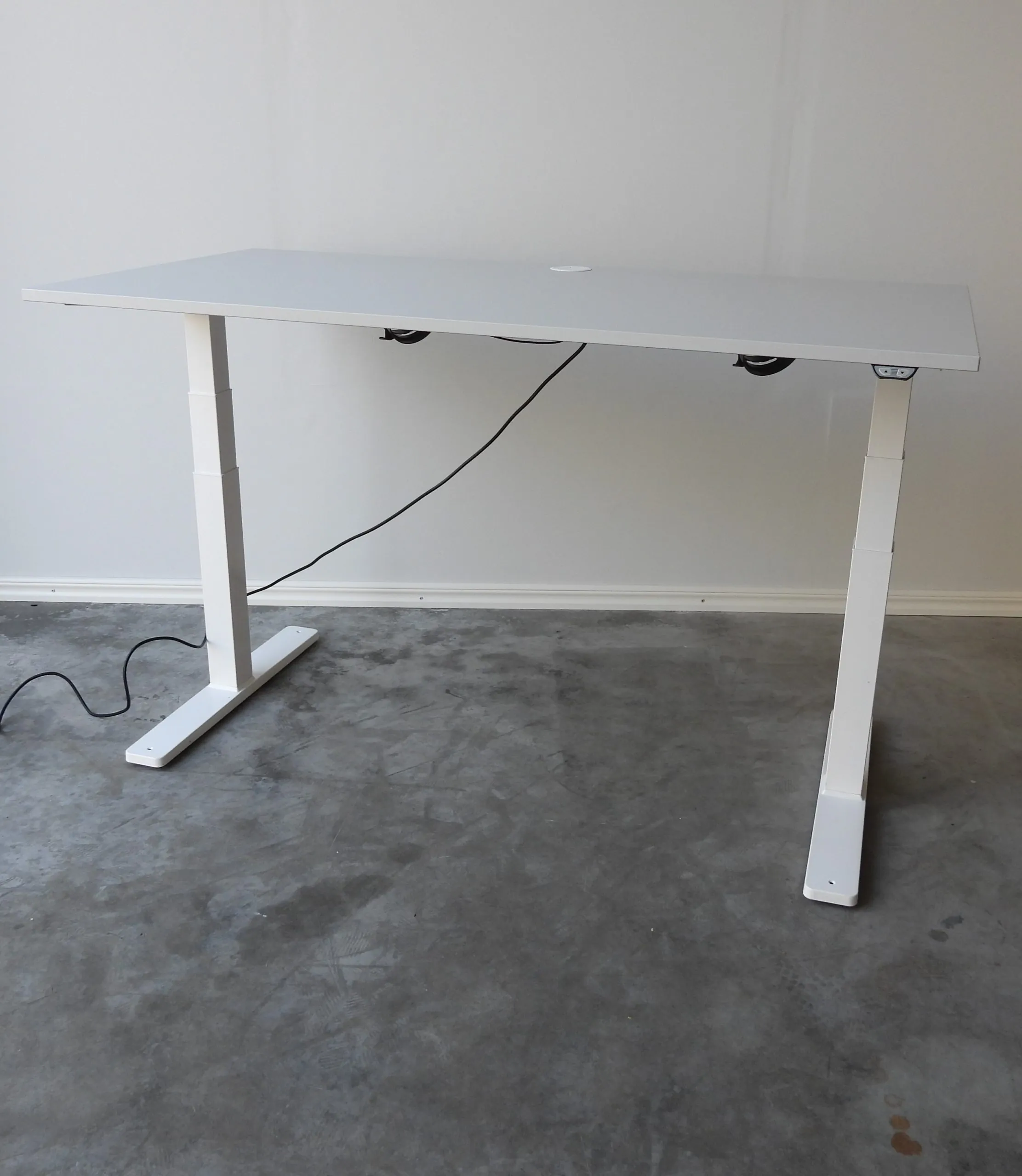 Höj- O Sänk Kinnarps Serie-P 160x80 Grått/Vitt