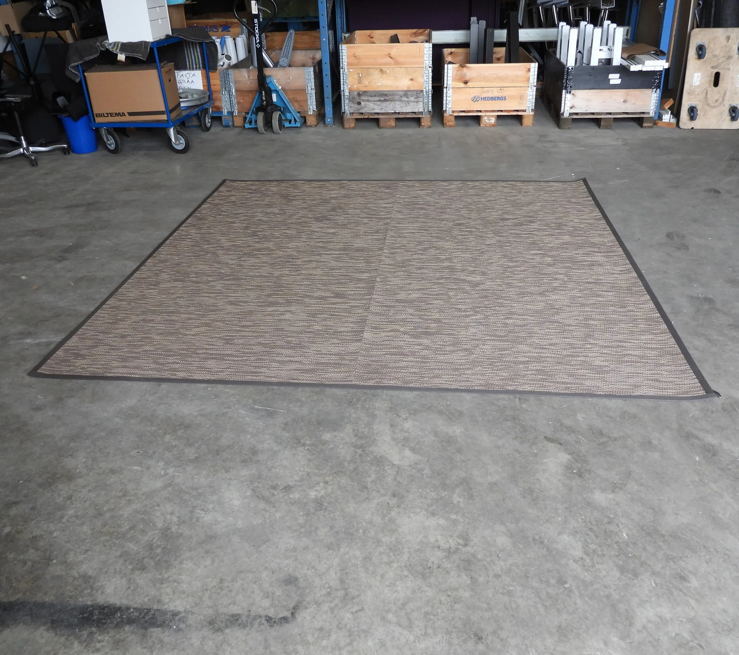 Matta Bolon 250x250Cm BKB Sisal