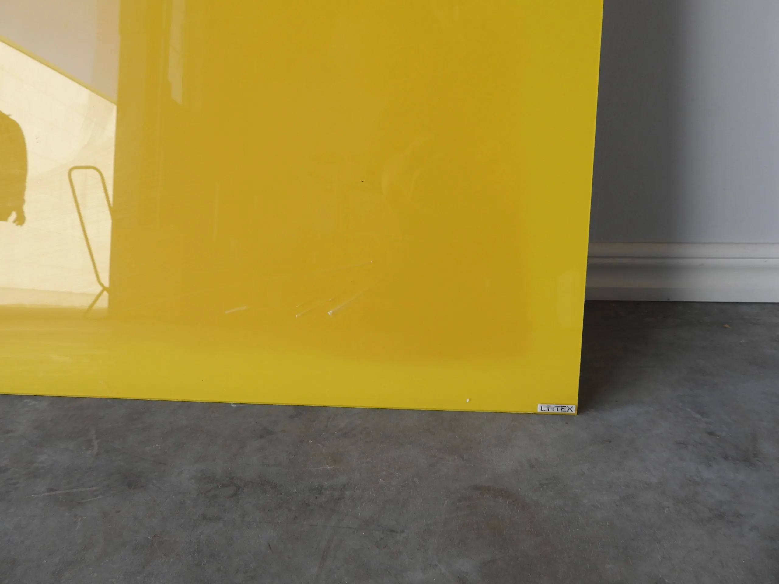 Glaswhiteboard Lintex Gul 150×100 Cm