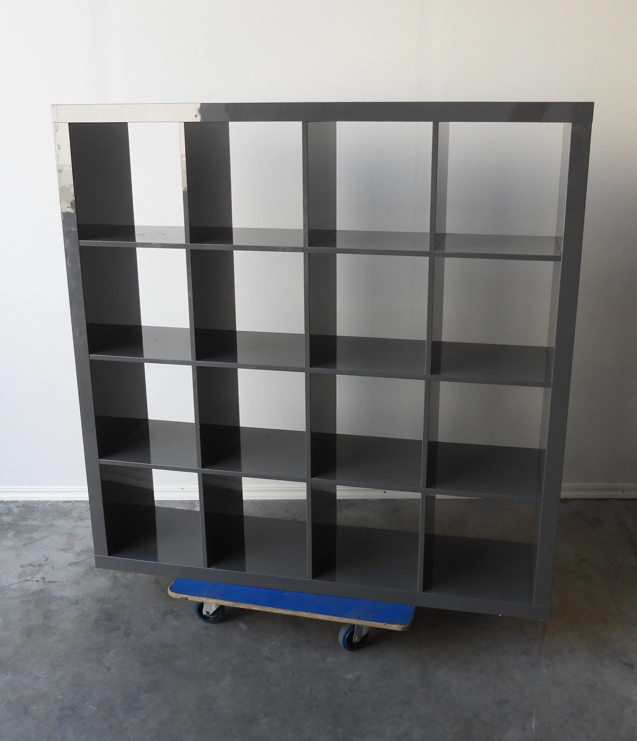 Hylla Ikea Kallax Grå 150x149Cm