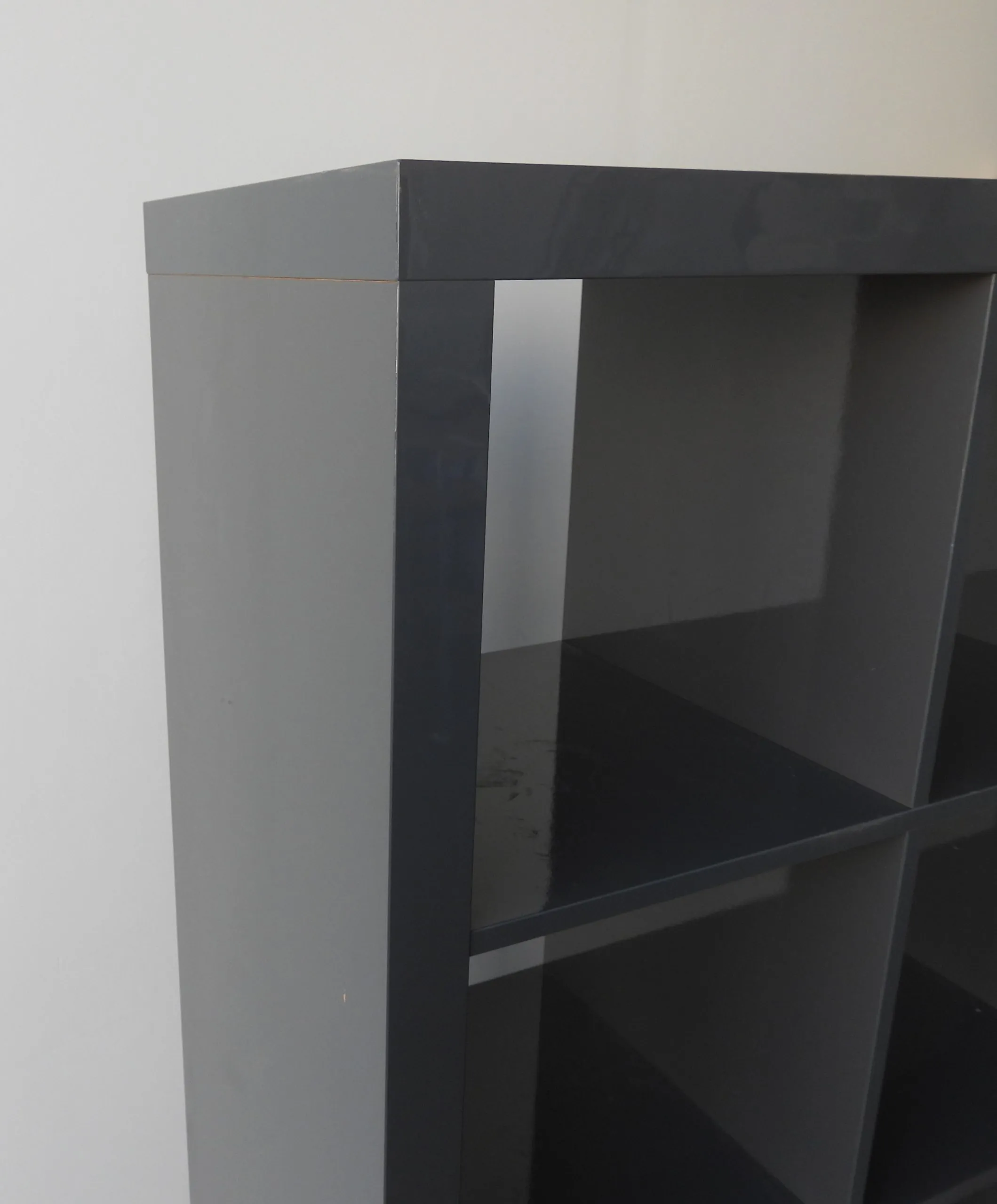Hylla Ikea Kallax Grå 150x149Cm