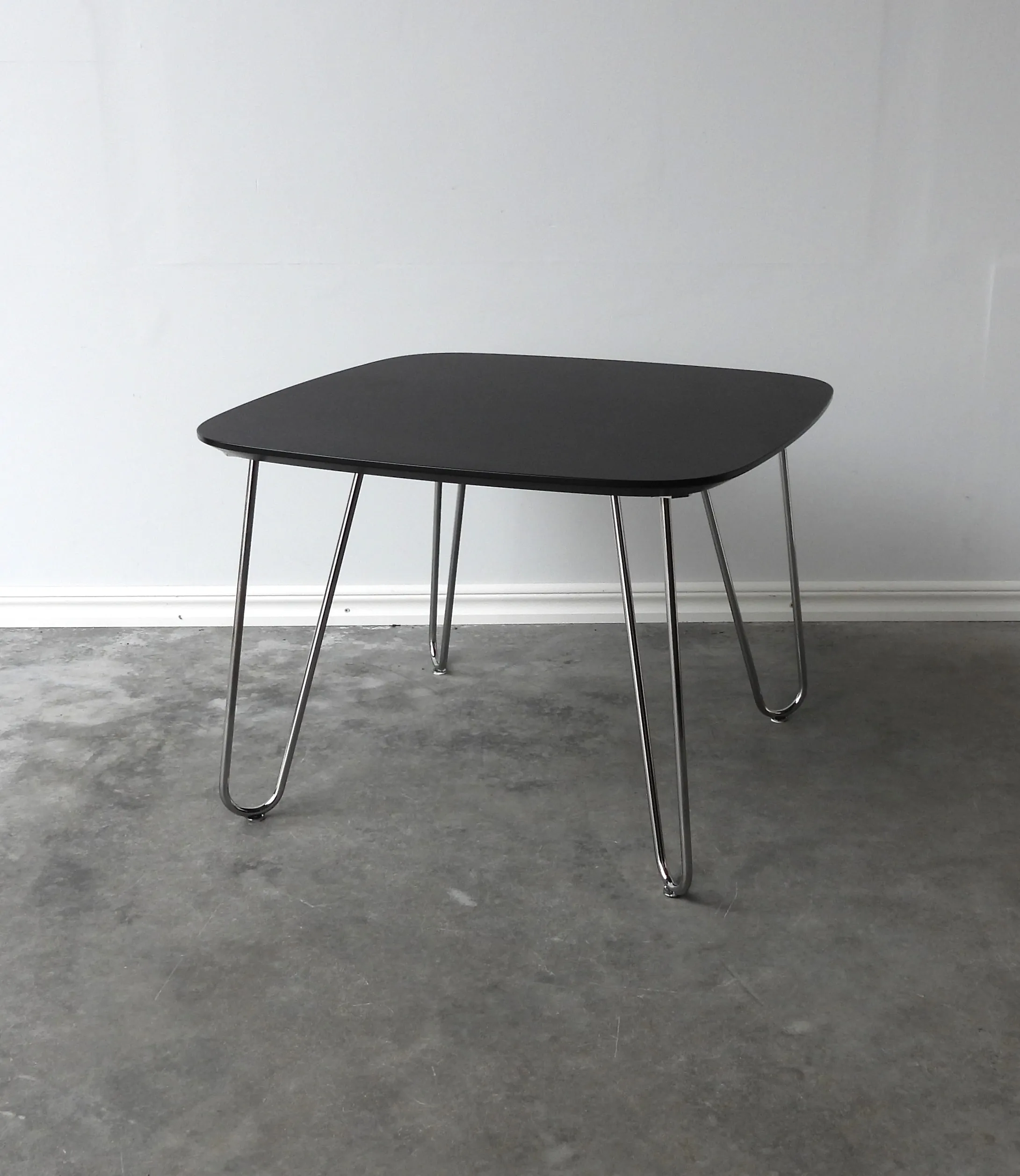 Soffbord EFG Mongezi Svart 70x70Cm