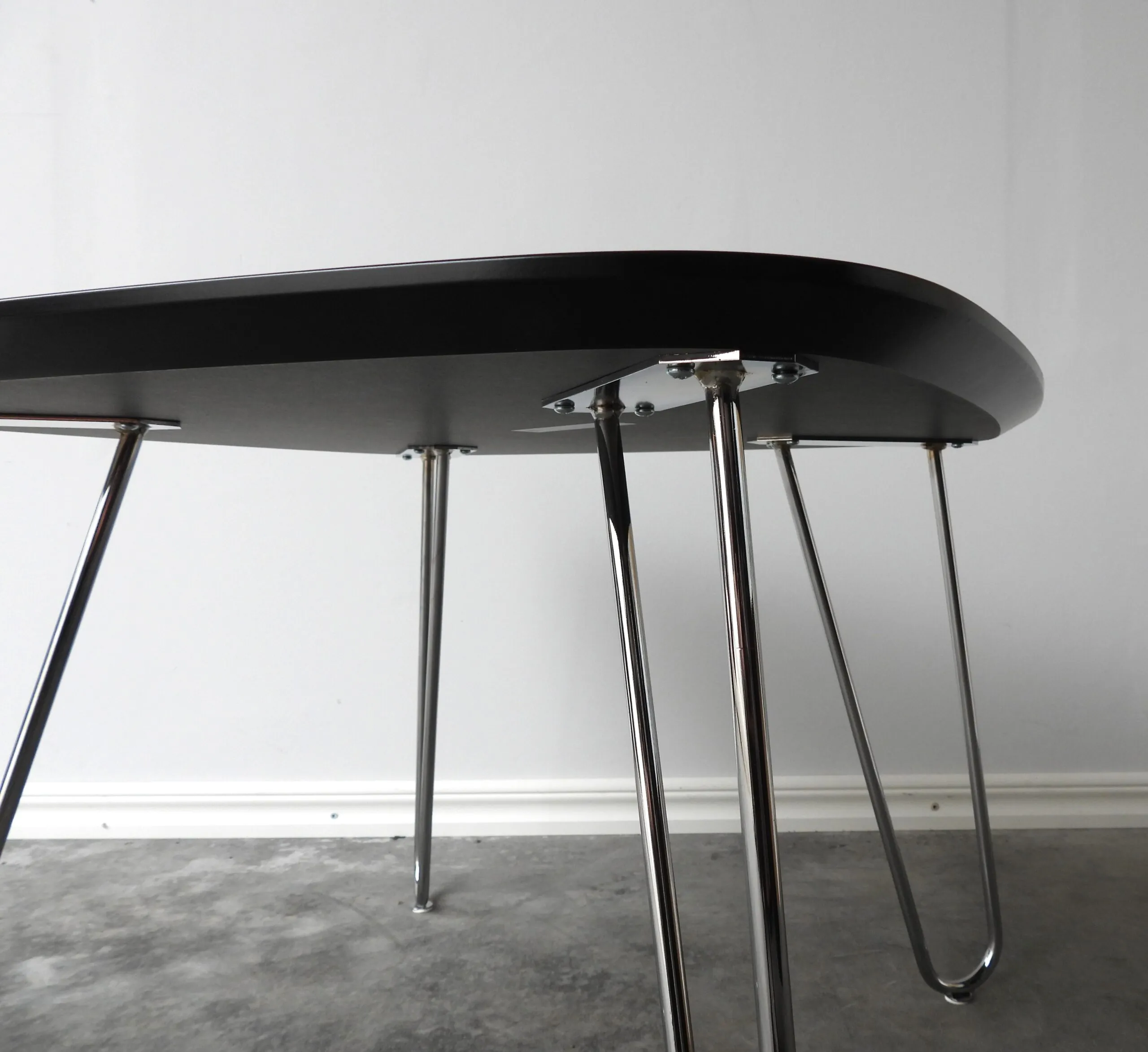 Soffbord EFG Mongezi Svart 70x70Cm