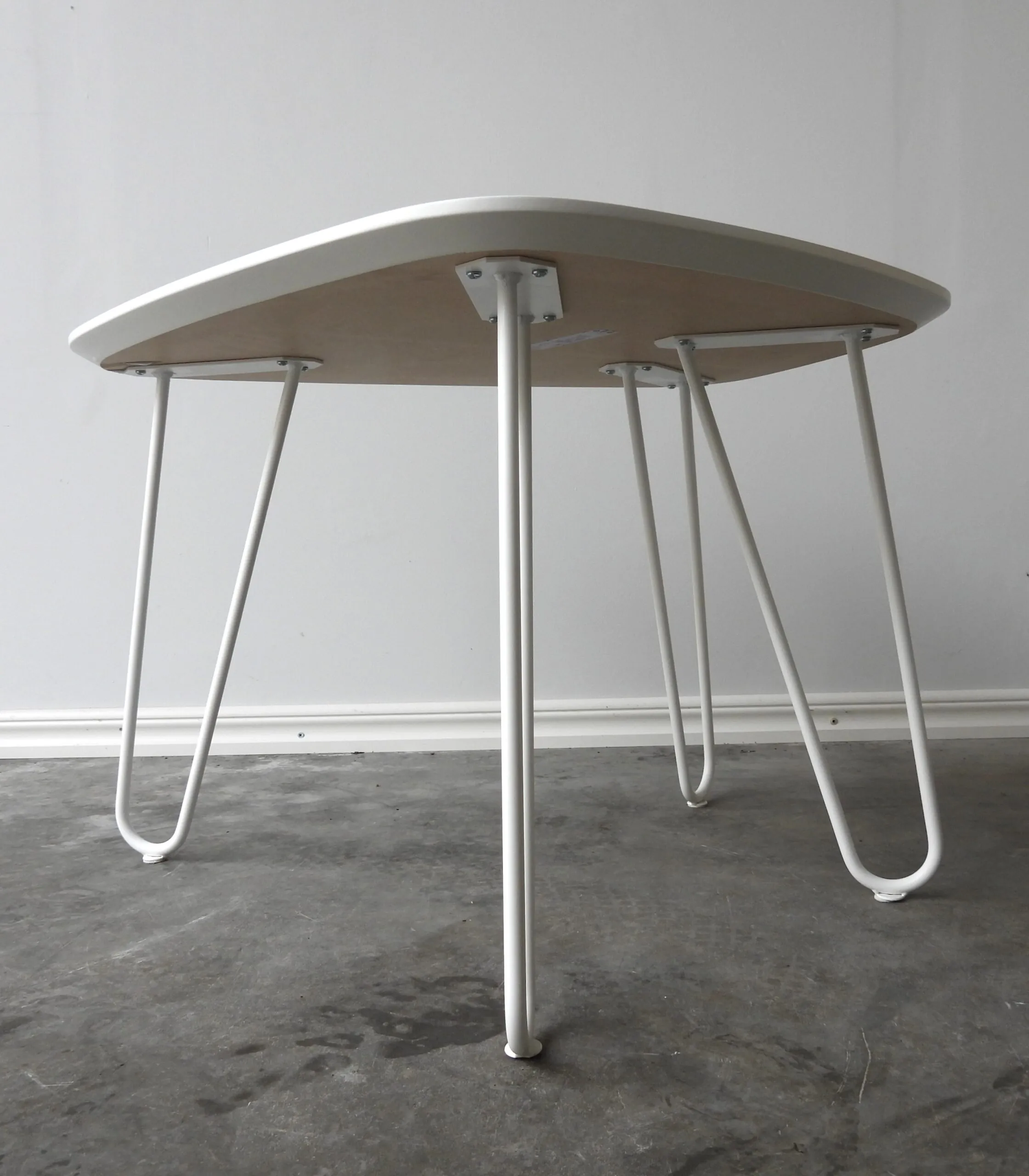 Soffbord EFG Mongezi Vitt 67x67Cm
