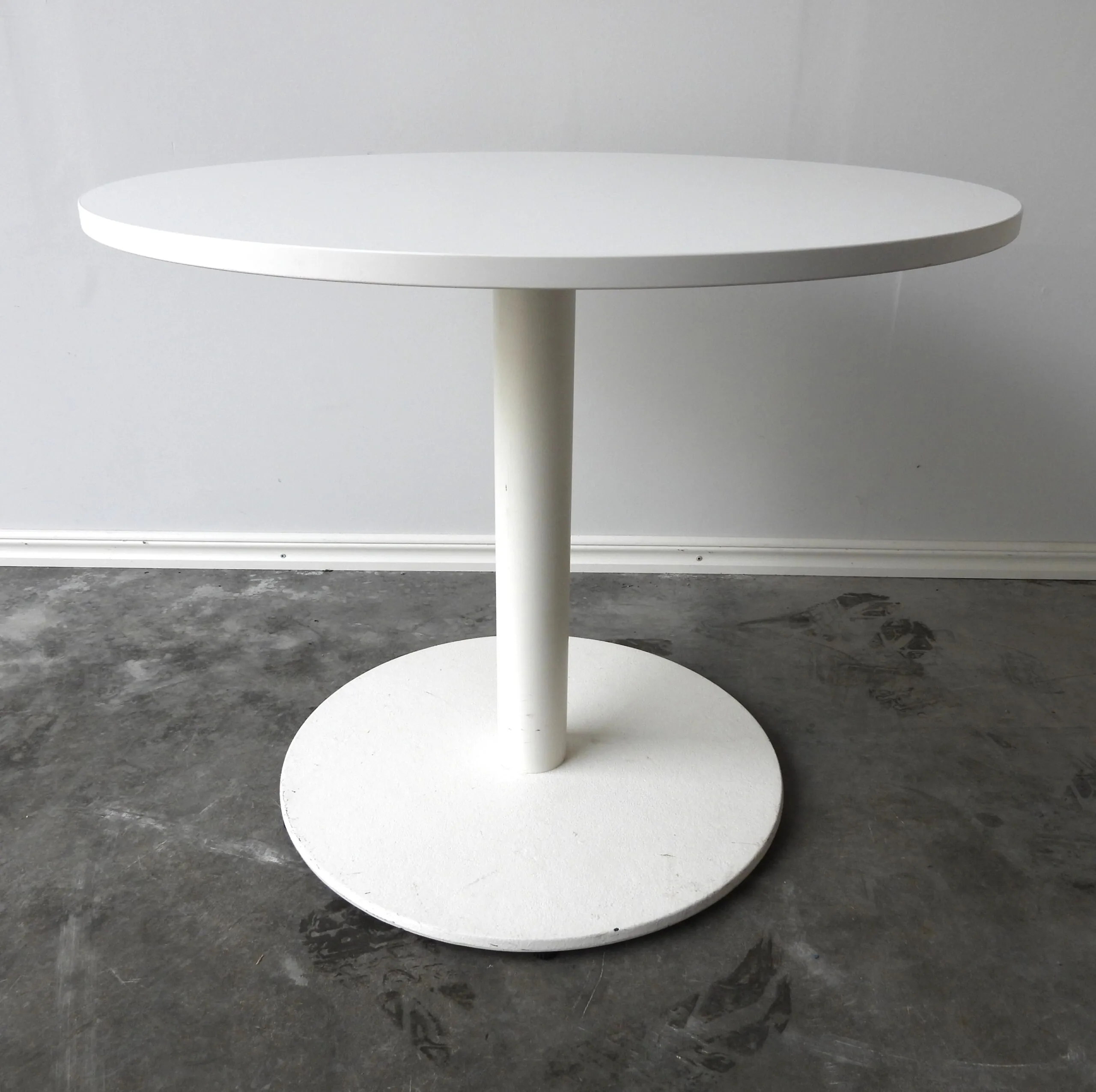 Runt Bord Ikea Billsta Vitt 90Cm