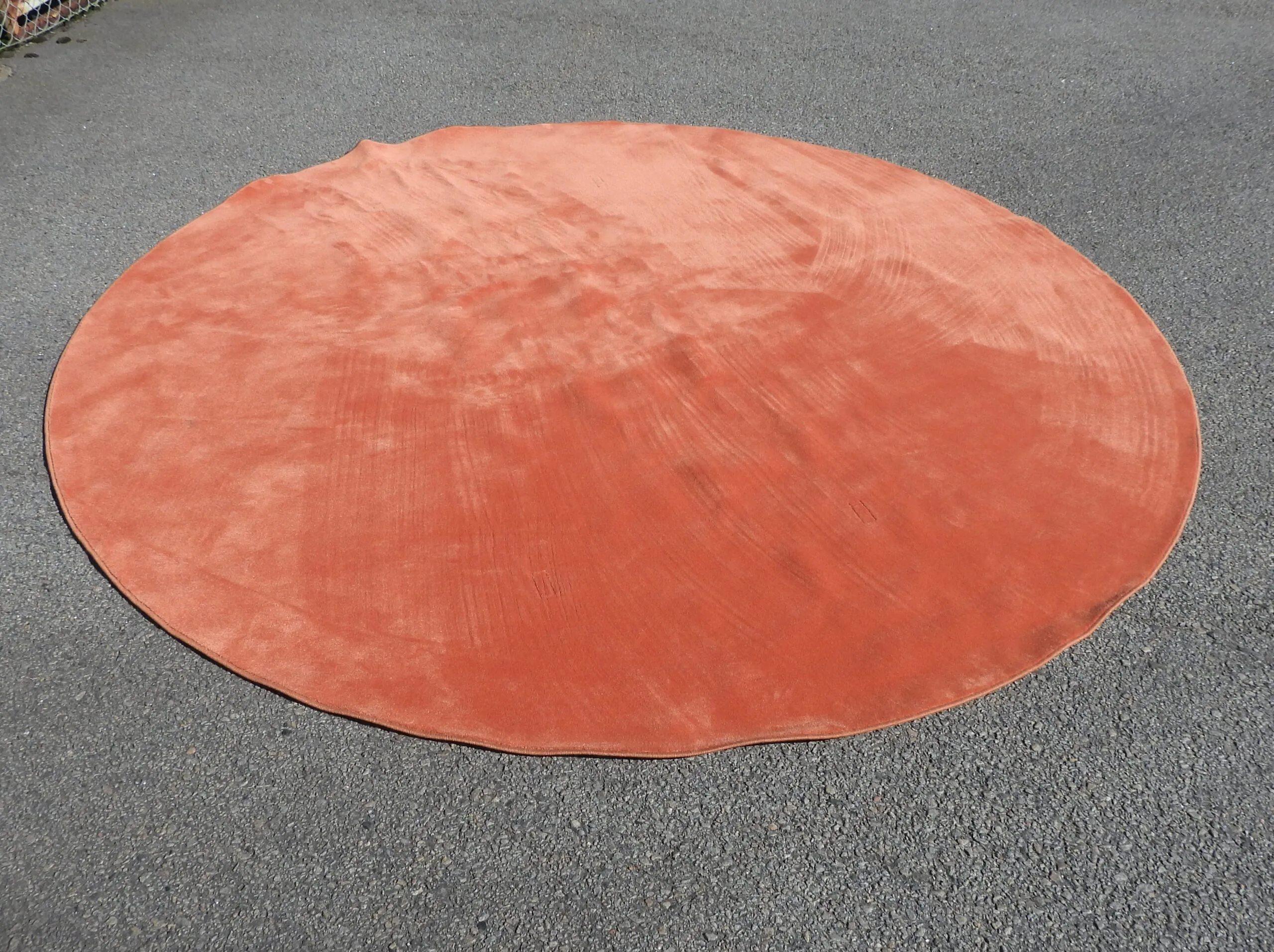 Matta Orange Rund 300Cm