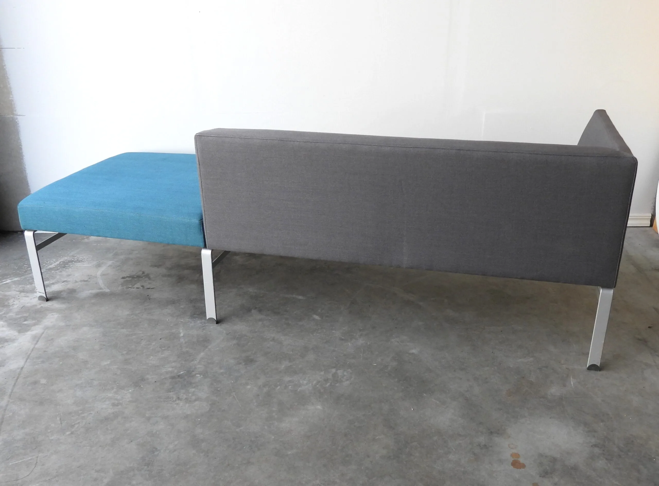 Soffa Wilson Kinnarps Grå/Turkos 220Cm