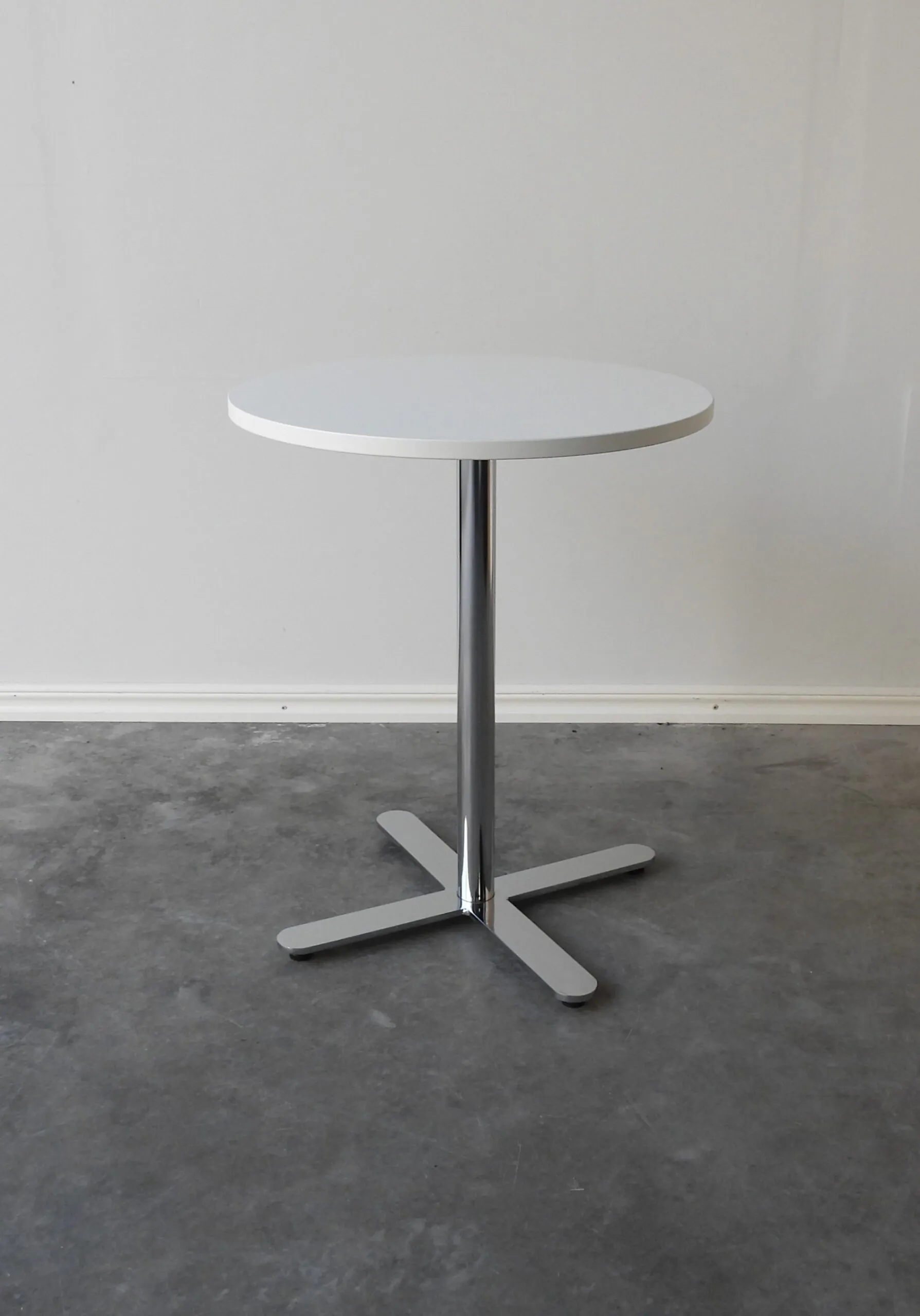 Runt Bord 60 Cm Vitt Inoff Stand By