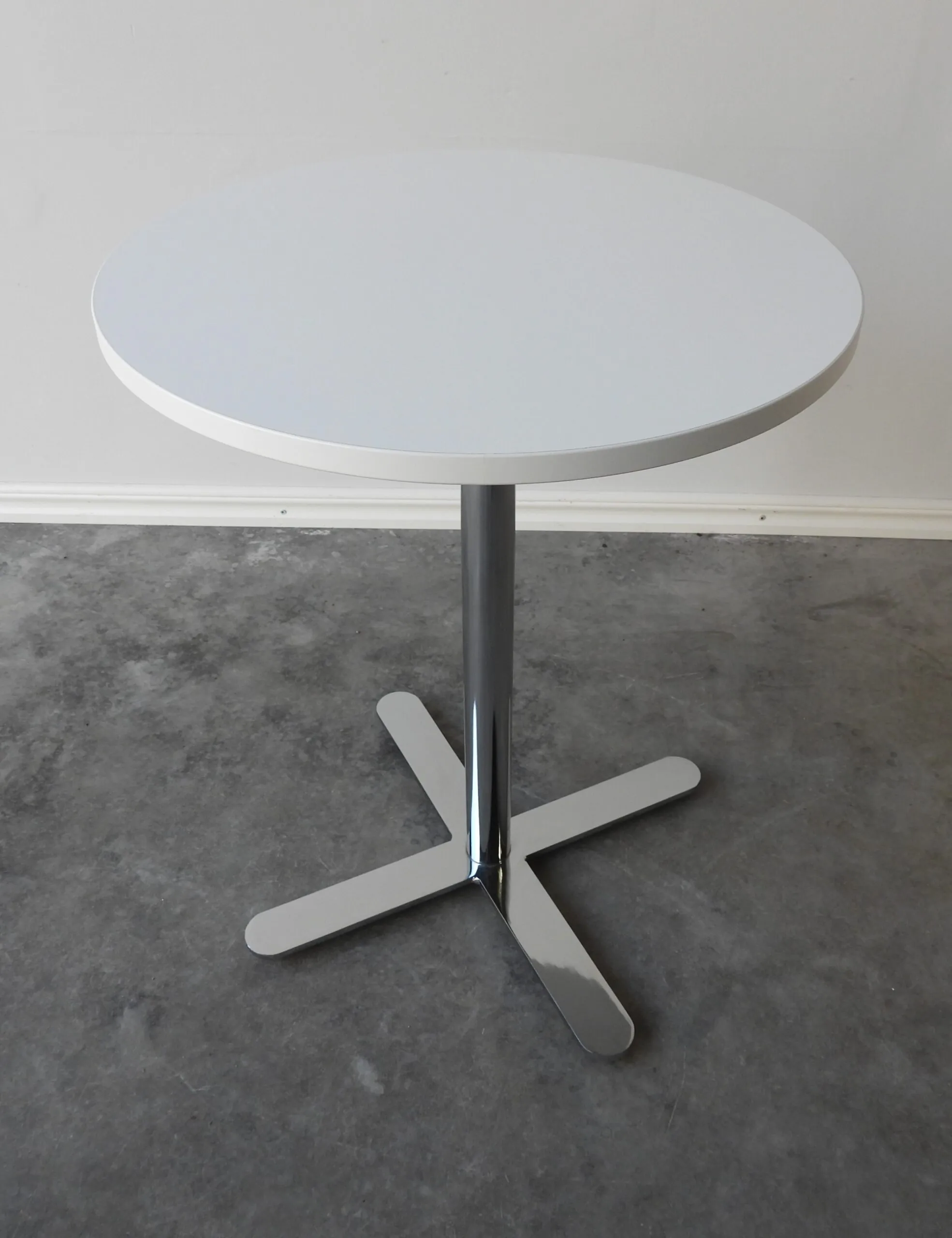 Runt Bord 60 Cm Vitt Inoff Stand By