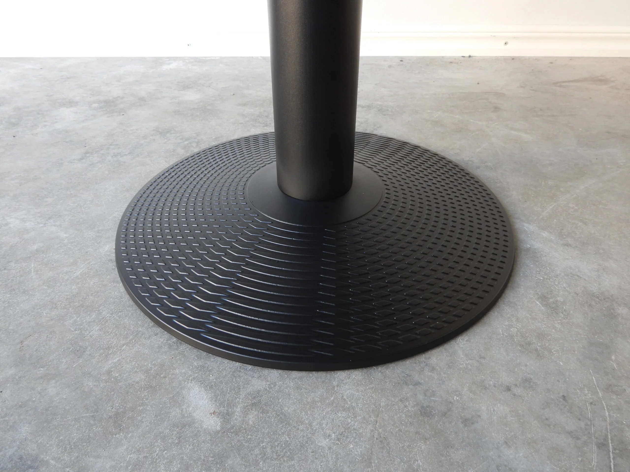 Soffbord Ljus Ek / Svart 70Cm