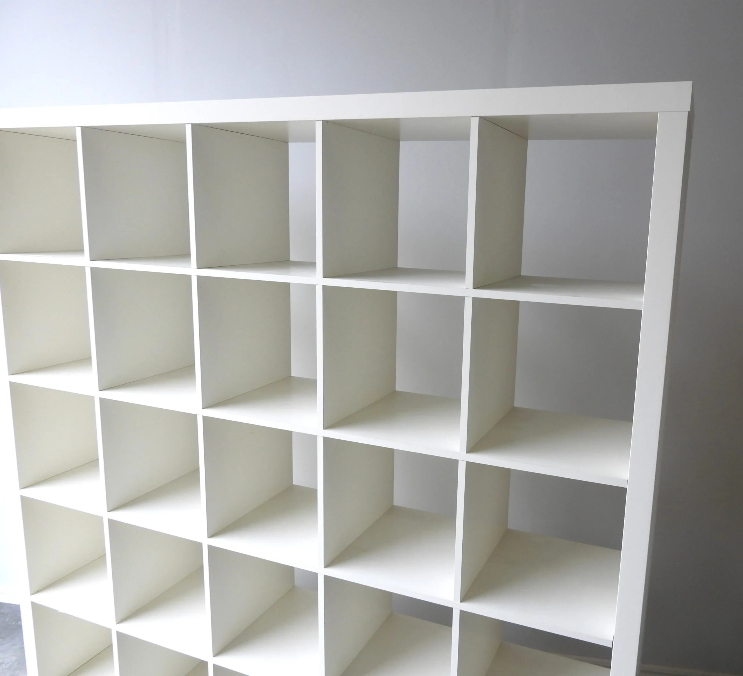 Hylla Ikea Kallax 184x196Cm Vitt Hjul