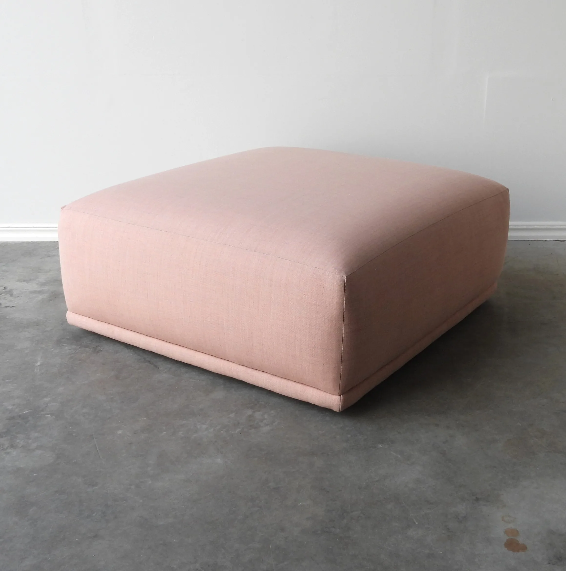 Puff / Ottoman Muuto Connect Rosa 95x95Cm