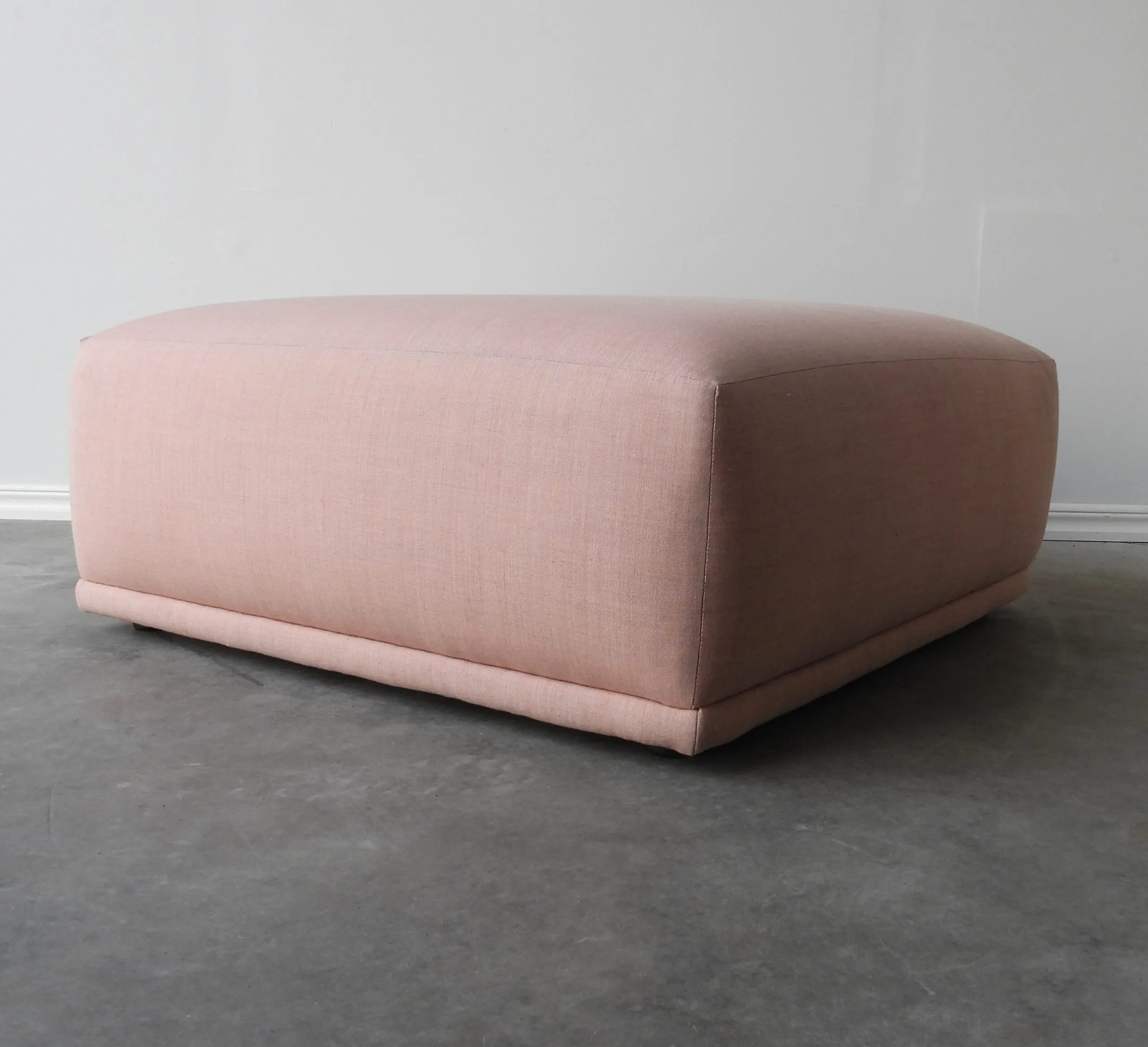 Puff / Ottoman Muuto Connect Rosa 95x95Cm