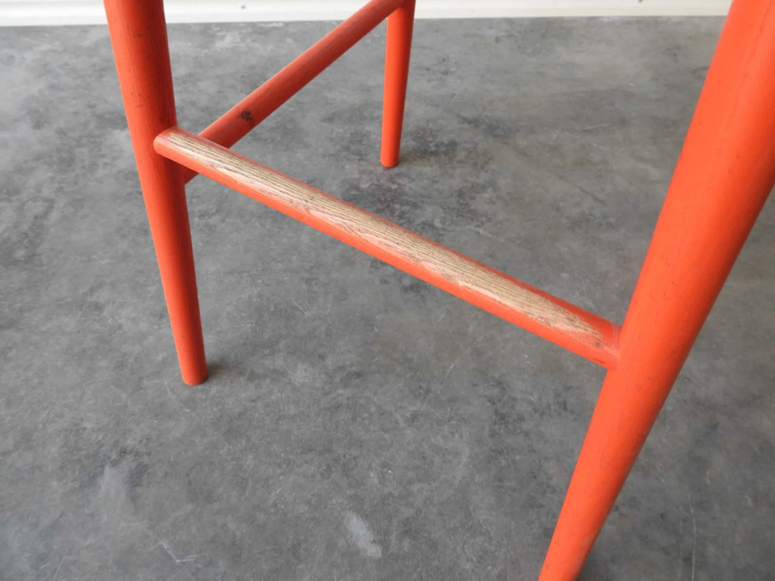 Barstol Nerd Muuto Röd/Orange