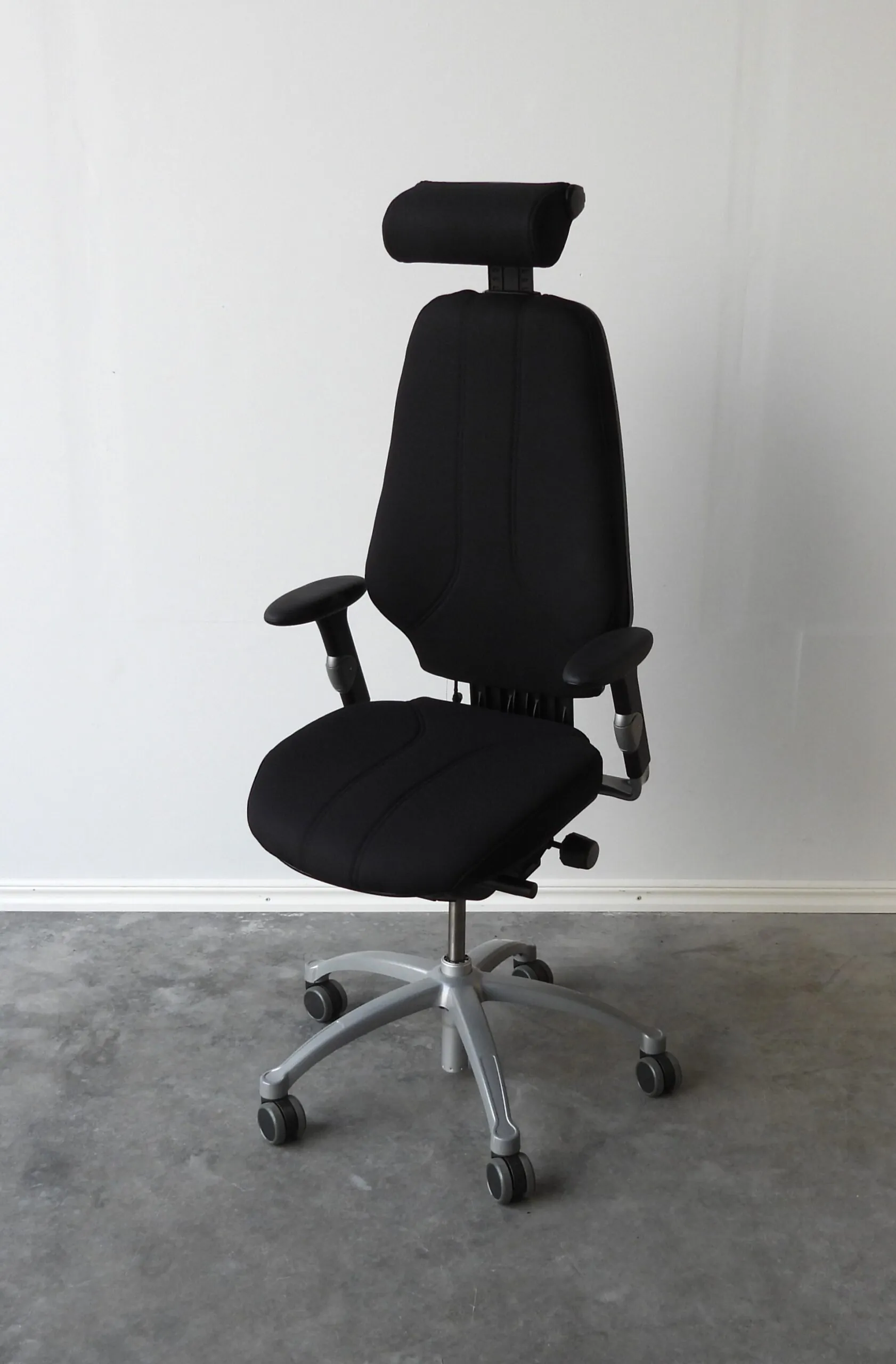 Kontorsstol RH Logic 400 Omklädd Svart