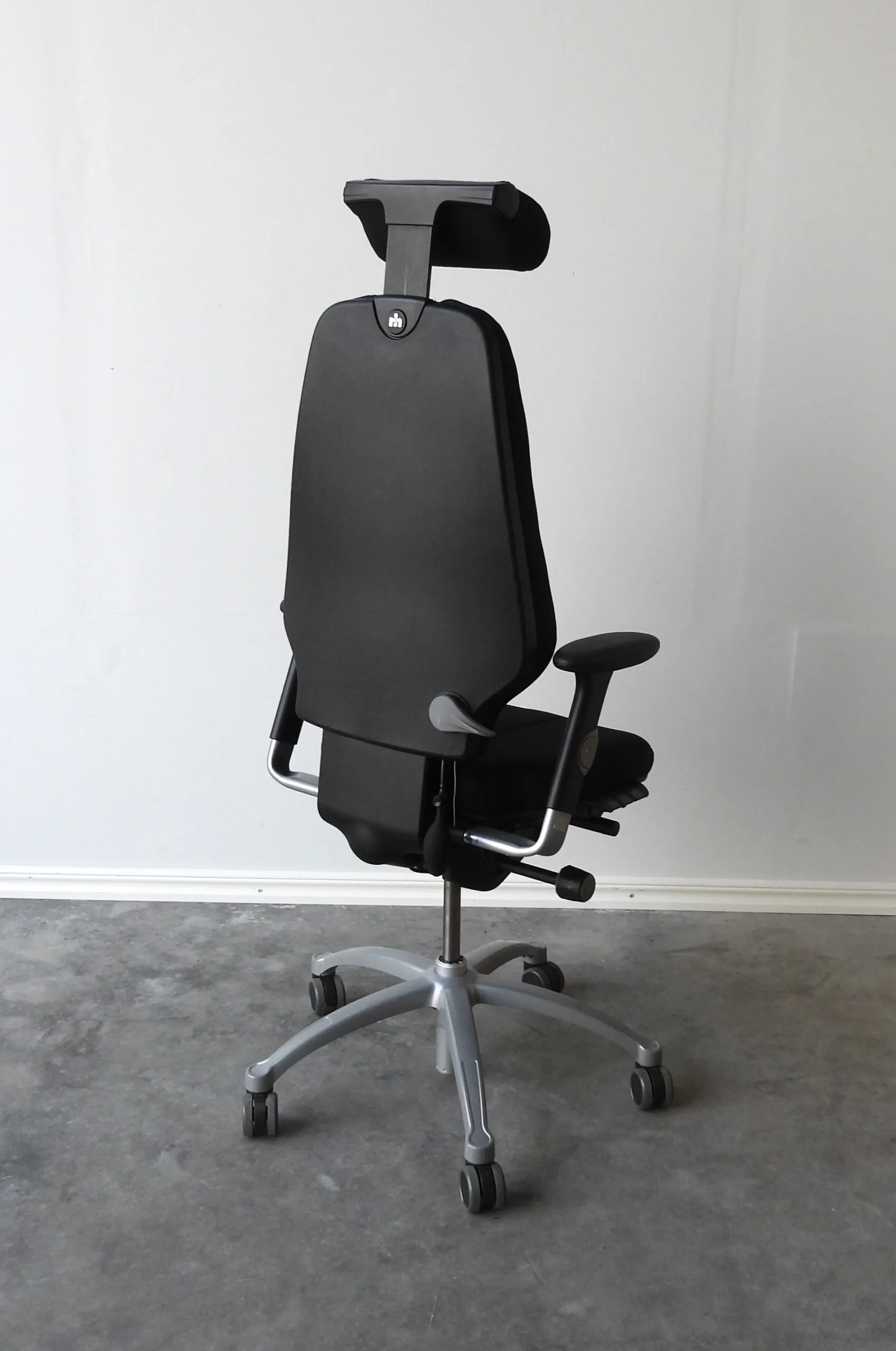 Kontorsstol RH Logic 400 Omklädd Svart