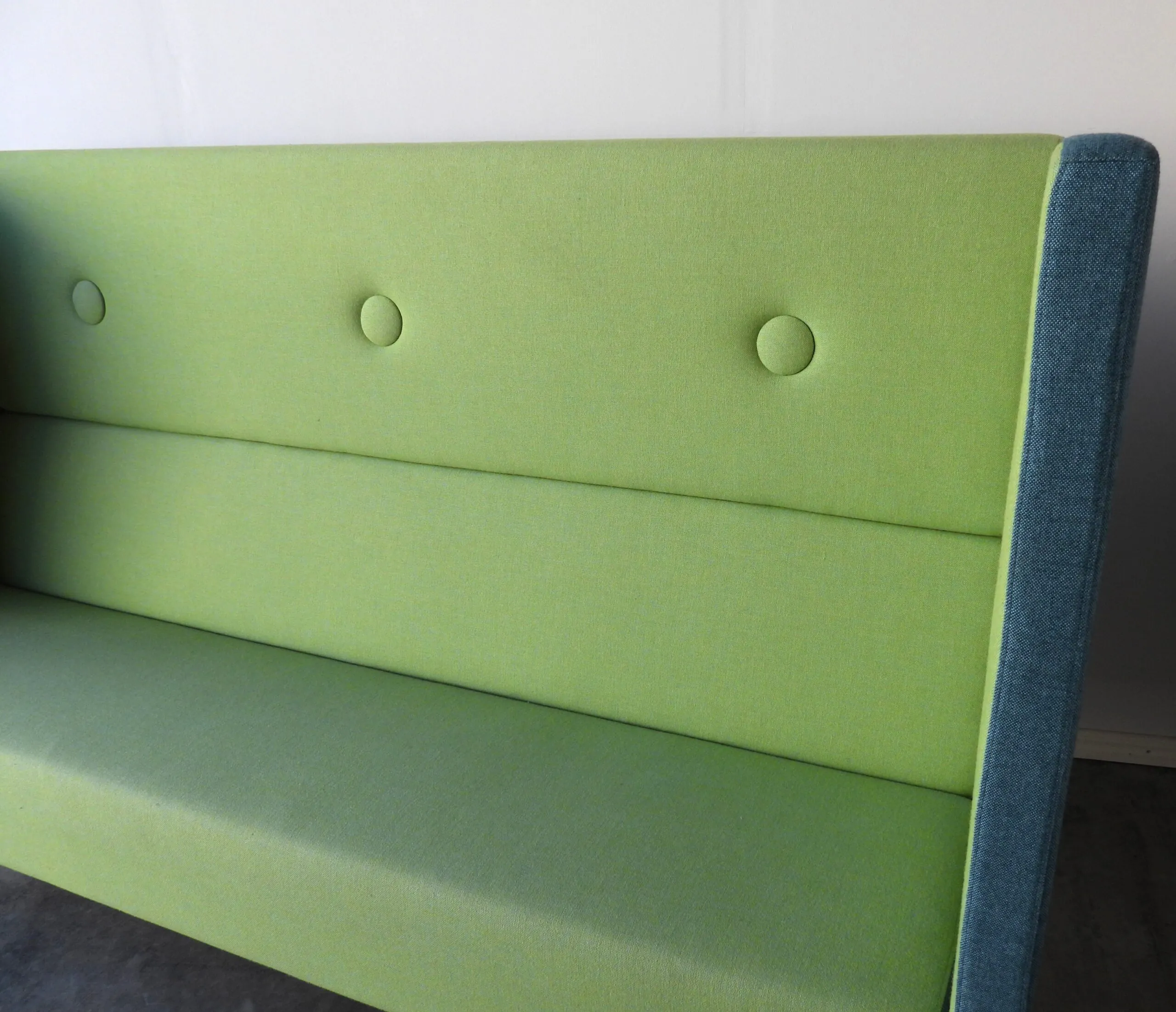 Tyst Soffa Mitab Mute Grön/Blå 224Cm