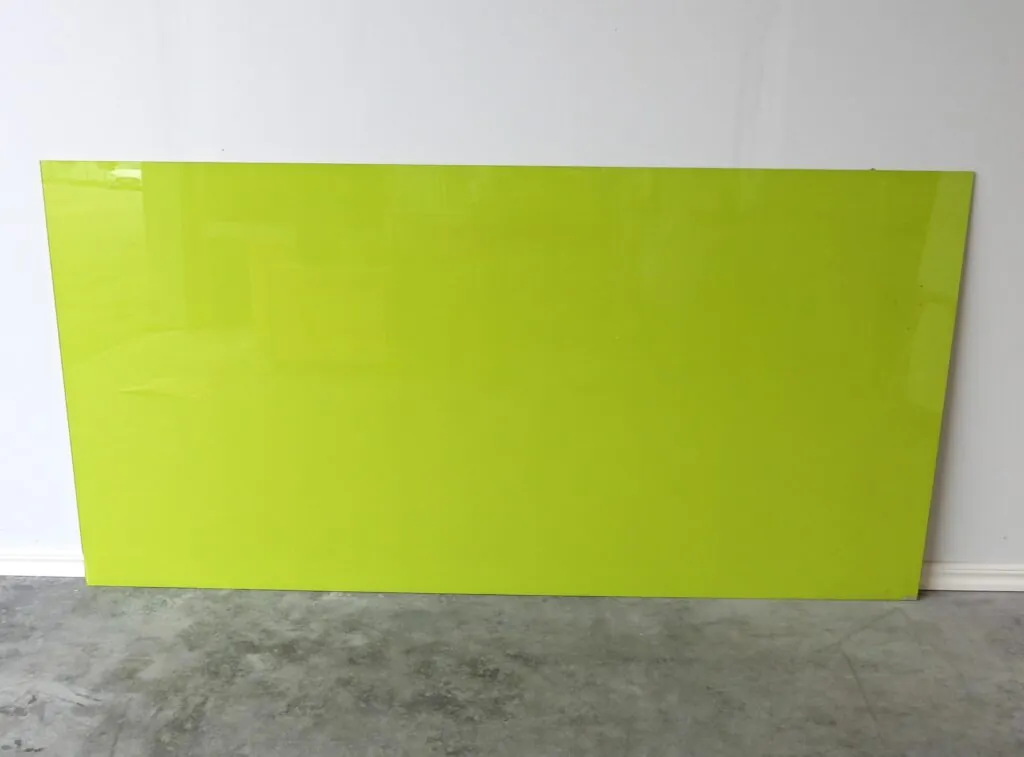 Glaswhiteboard Lintex Limegrön 200×100