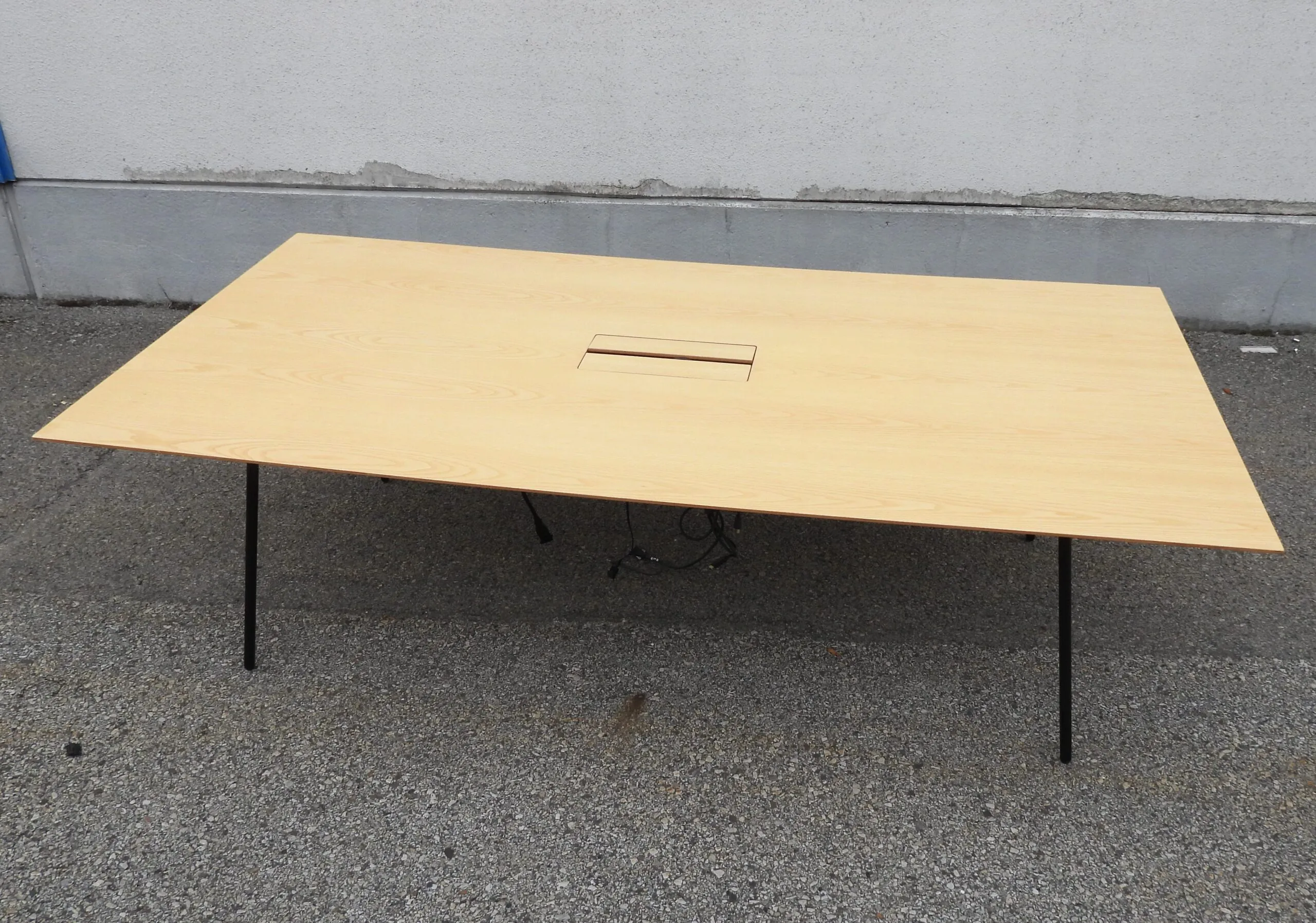 Konferensbord Paper David Design Ask 240x120Cm