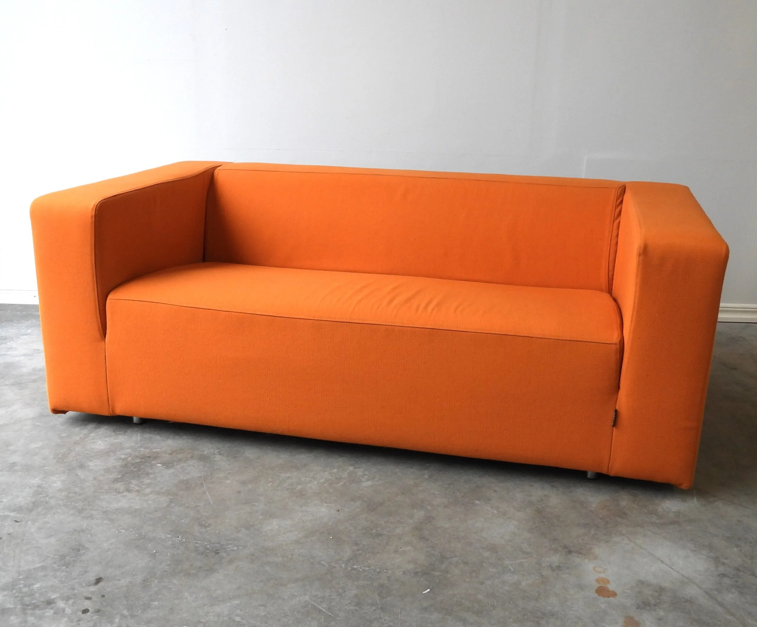 2-Sits Soffa Offecct Float Orange 162Cm