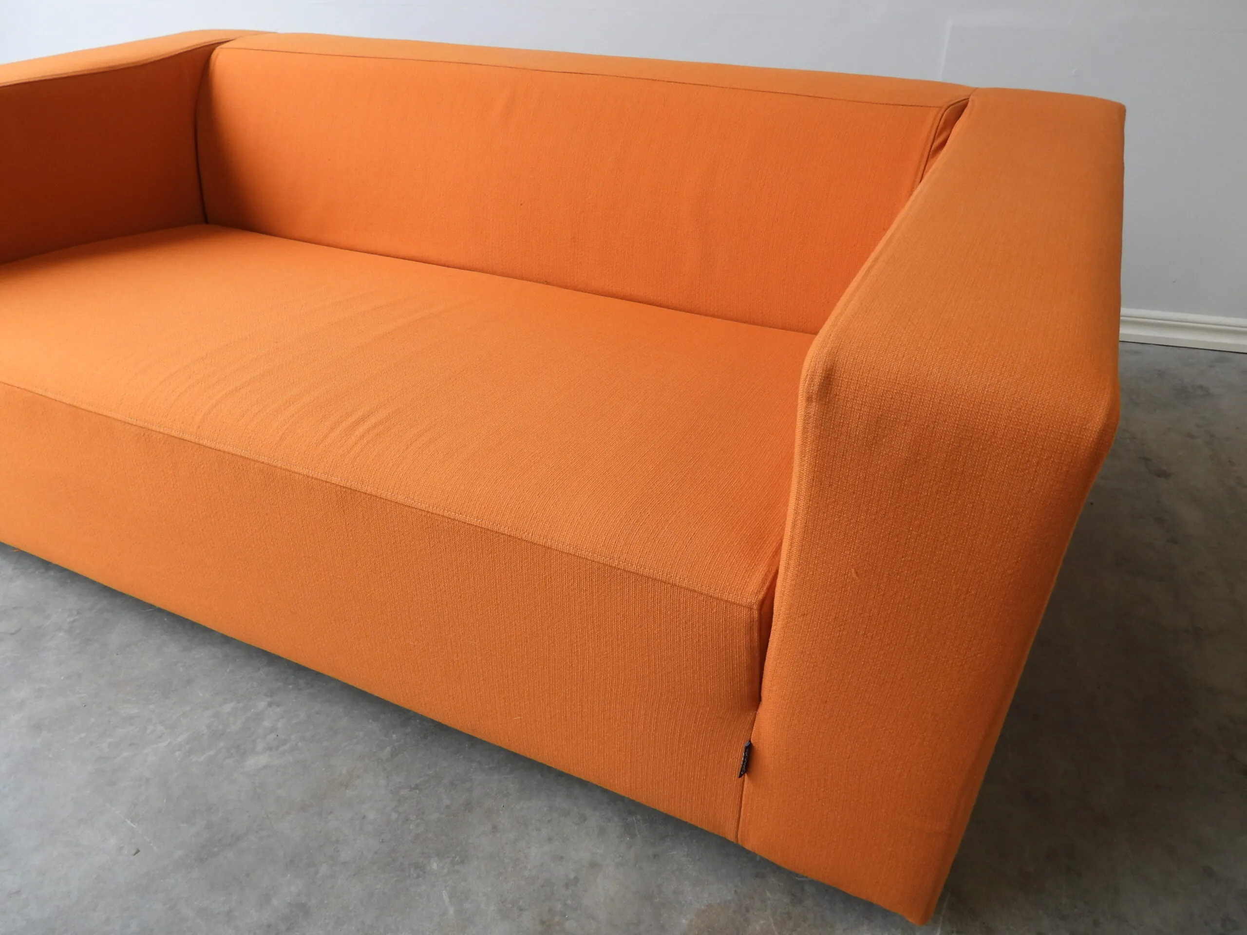 2-Sits Soffa Offecct Float Orange 162Cm