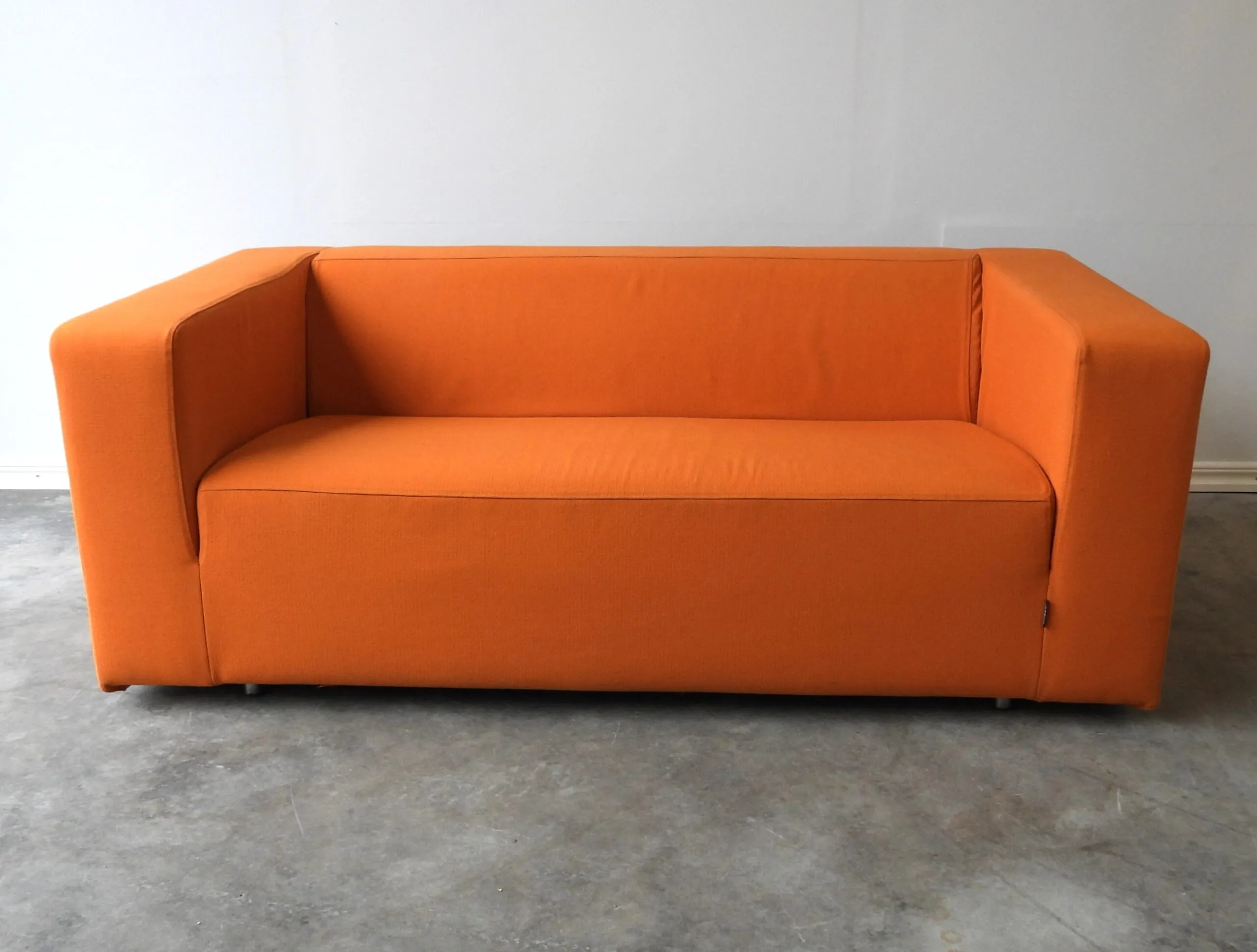 2-Sits Soffa Offecct Float Orange 162Cm