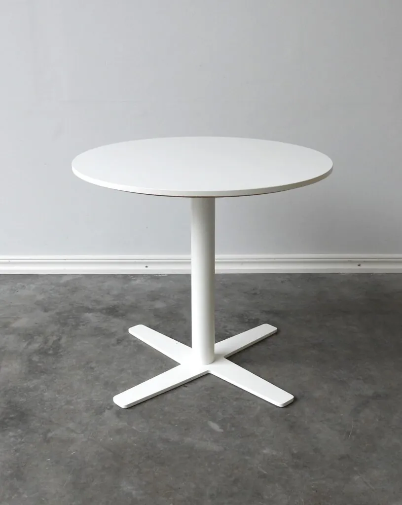 Soffbord Balzar Beskow B-54, 62Cm Vitt/Vitt