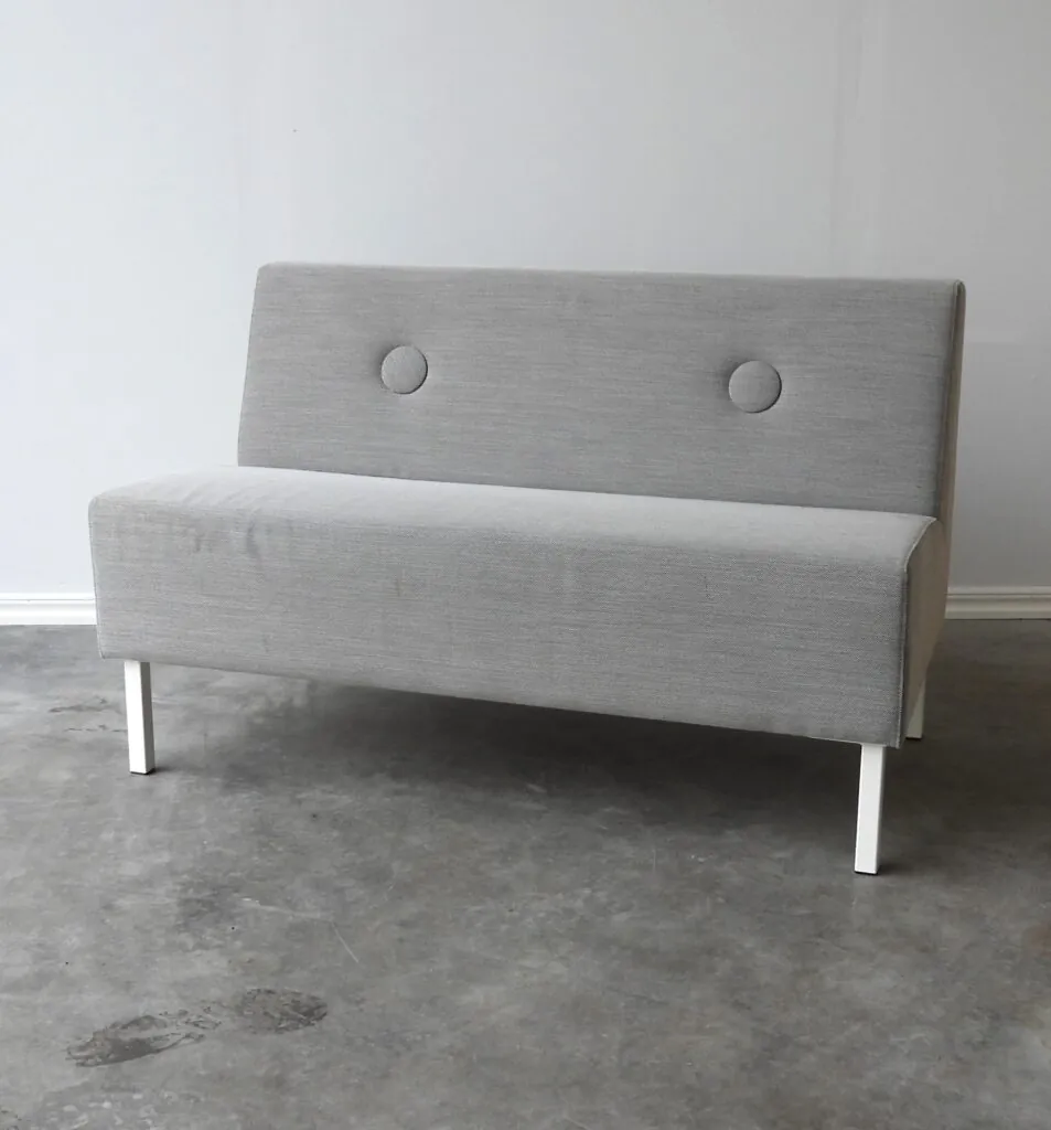 Soffa Stereo Mitab Grå 125Cm