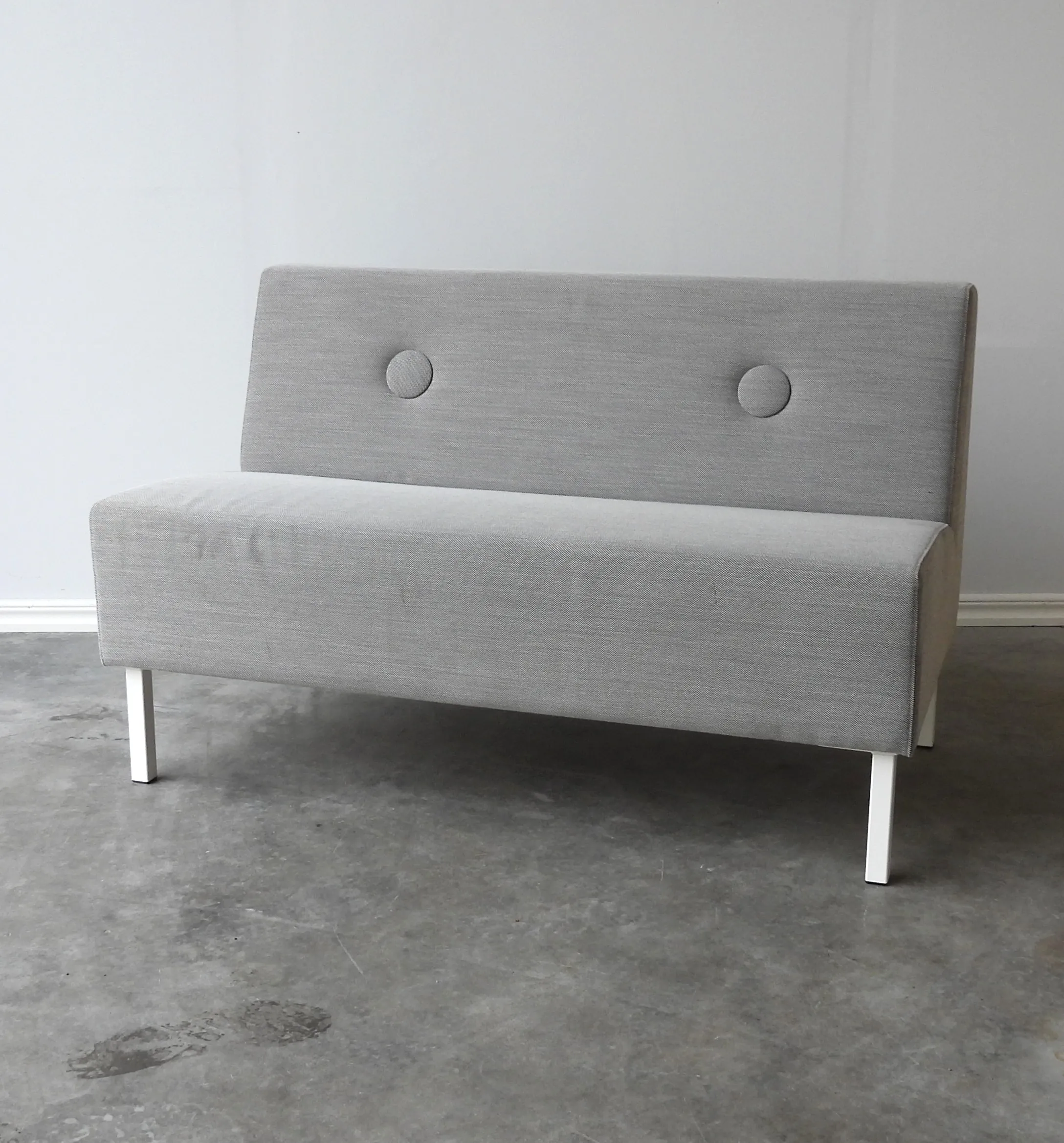 Soffa Stereo Mitab Grå 125Cm