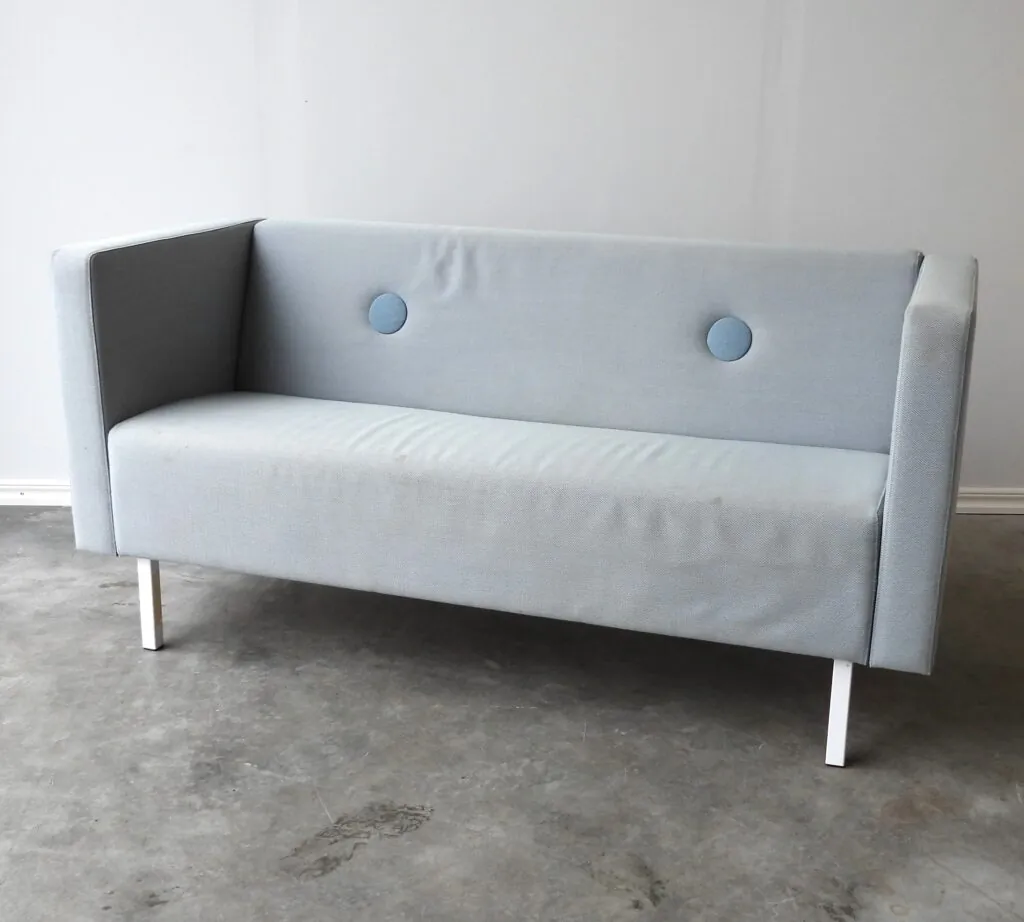 Soffa Stereo Mitab Grå 160Cm För Omklädnad