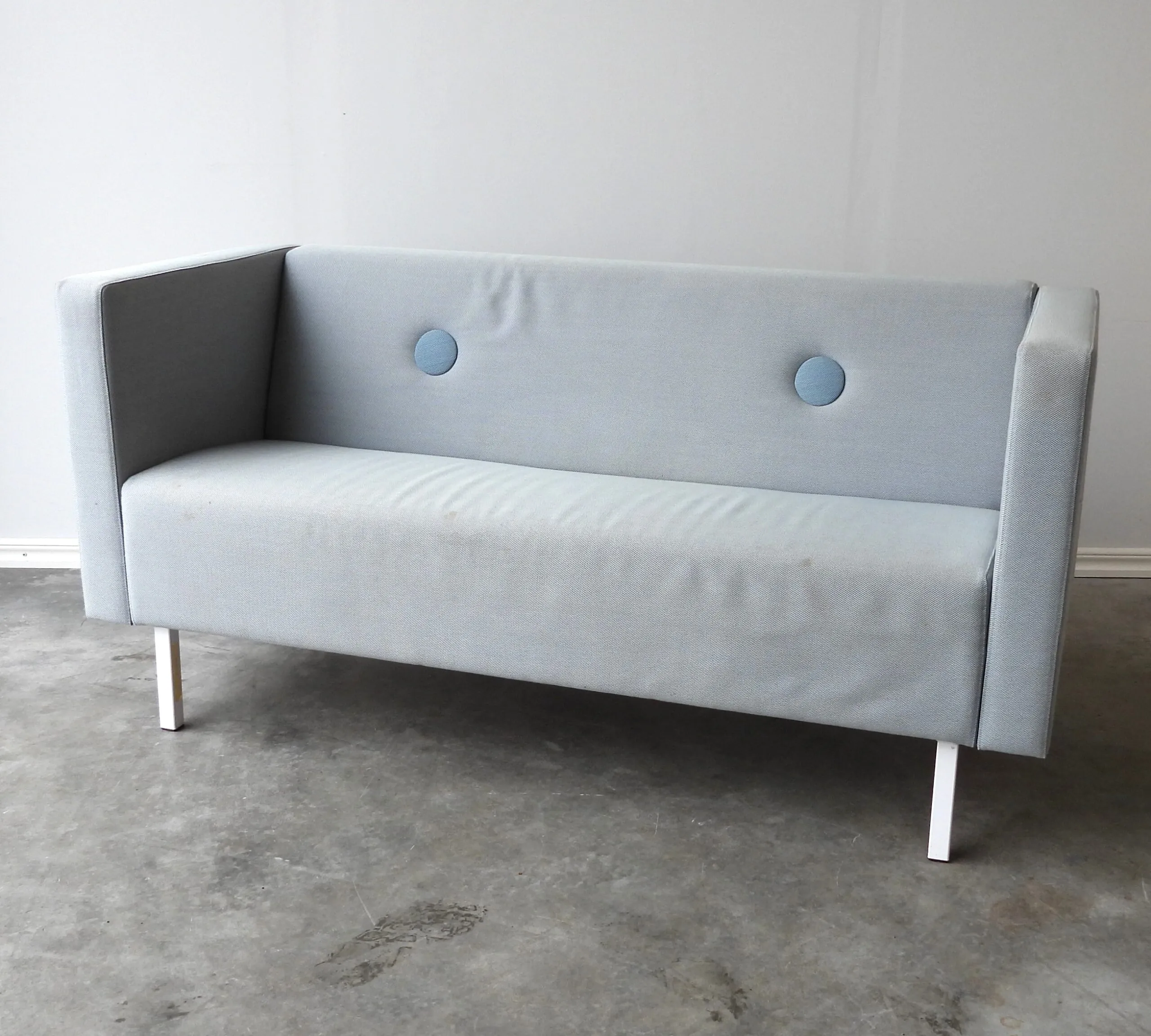 Soffa Stereo Mitab Grå 160Cm För Omklädnad