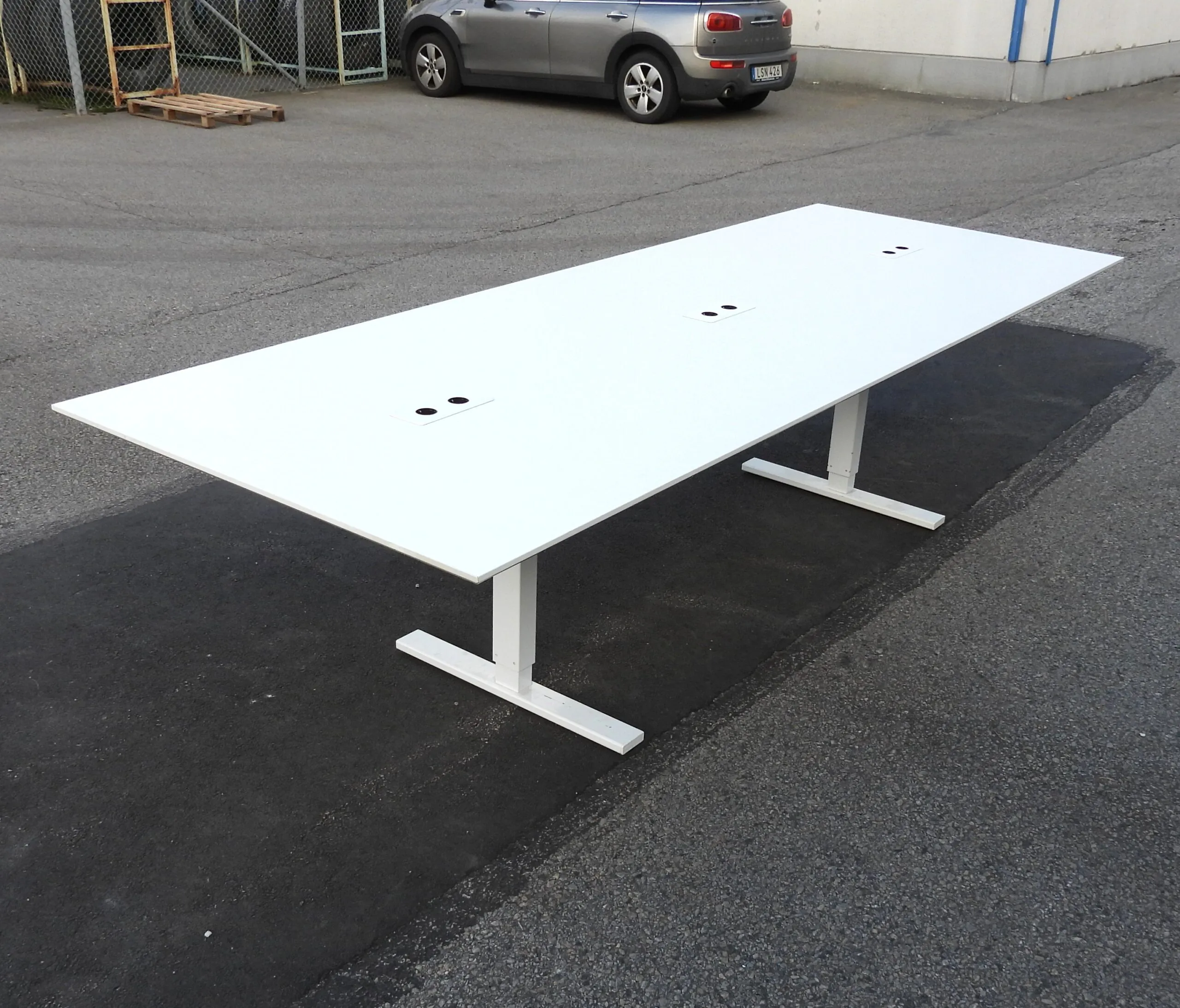 Konferensbord SA-Möbler 300x110 Vitt