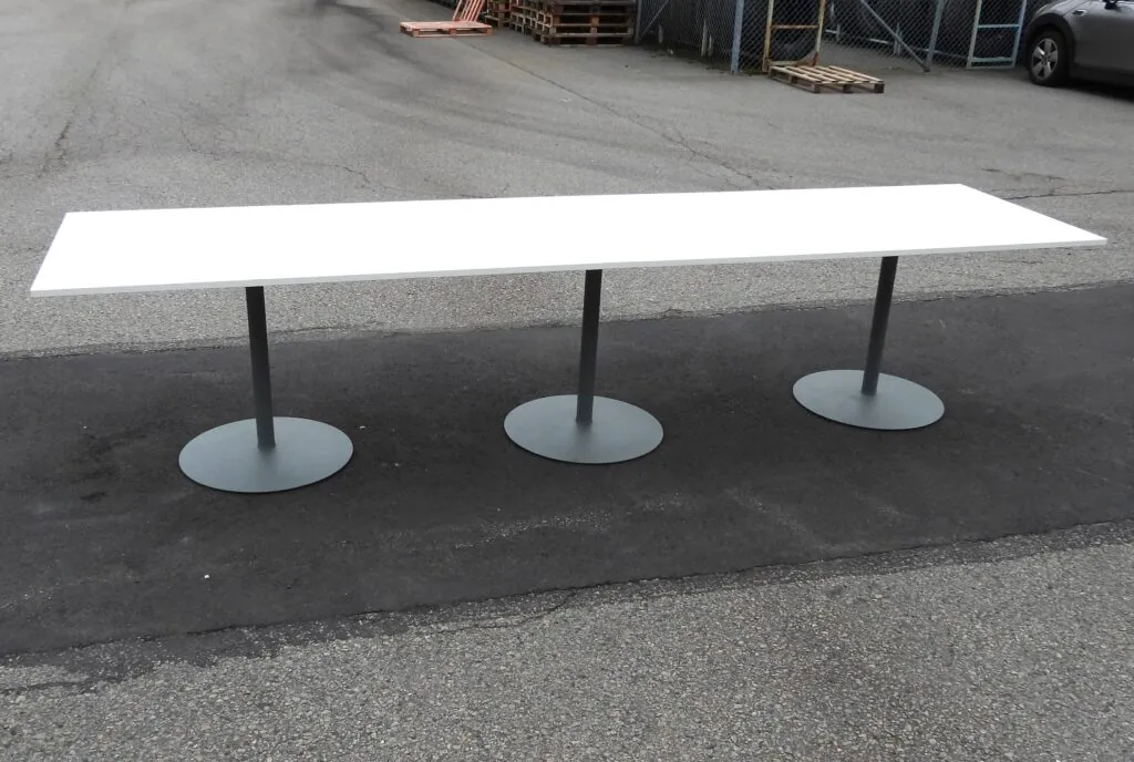 Konferensbord 324x80Cm Vitt