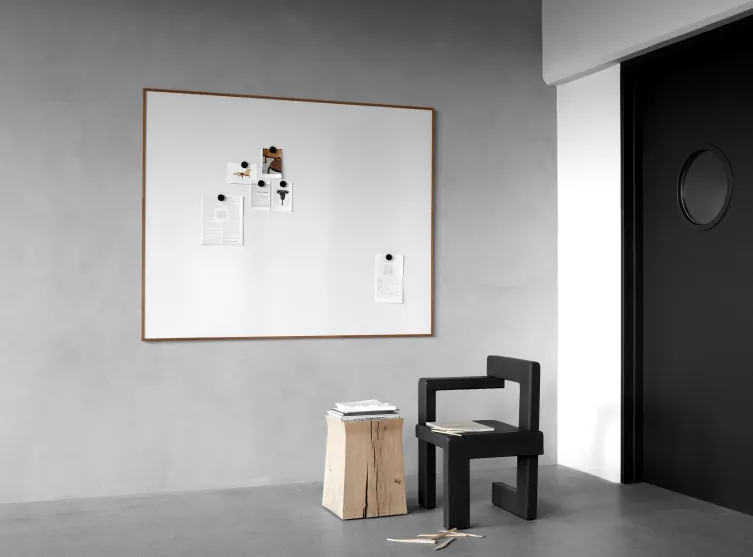 Whiteboard Wood Lintex 151 x 121Cm